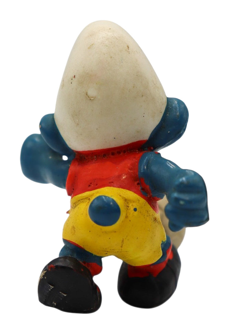 1978 Schleich Peyo Smurf Footballer Soccer Player Figurine 2.0035