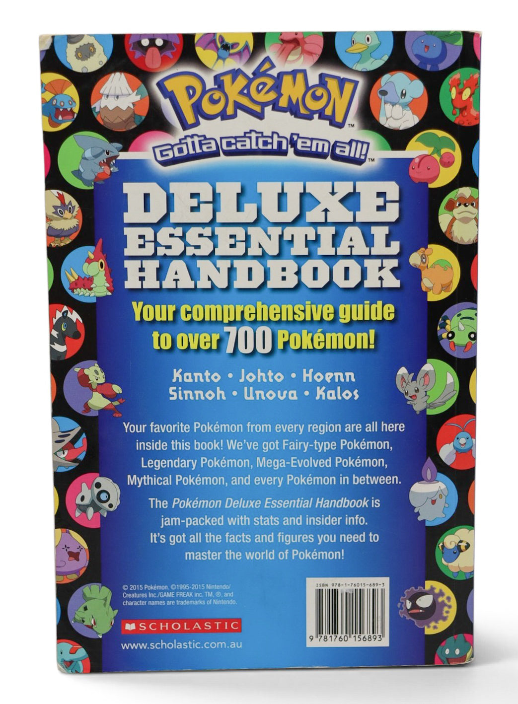 2015 Pokemon Deluxe Essential Handbook