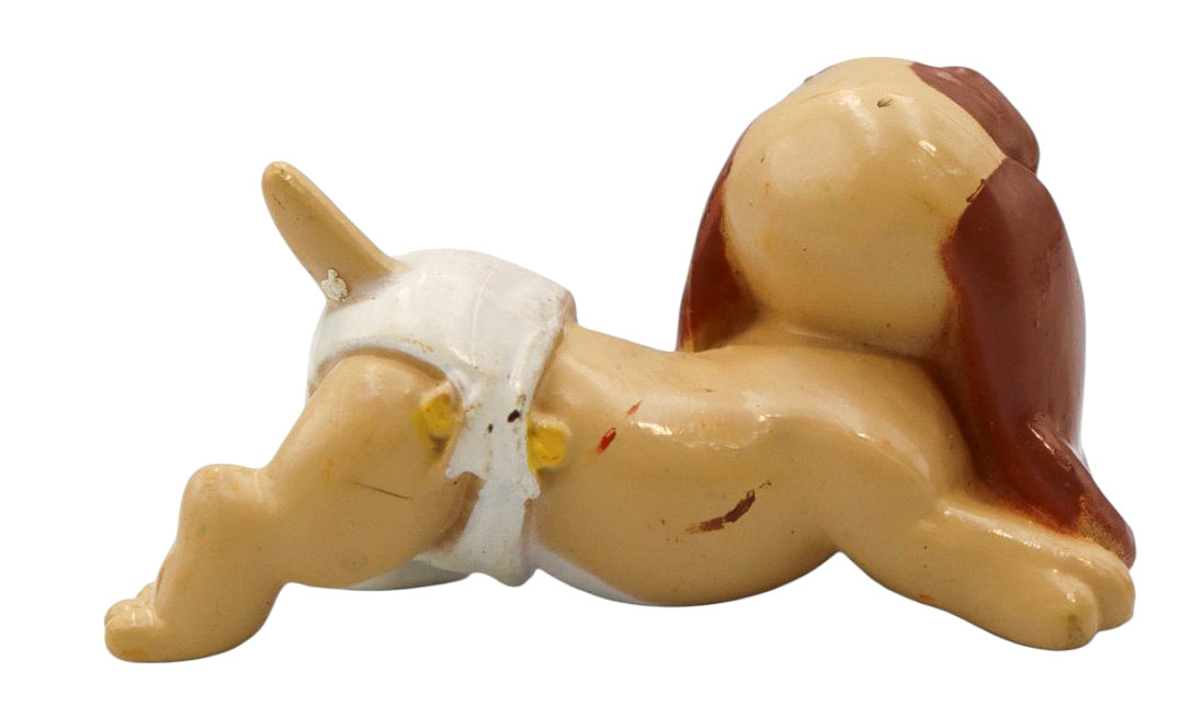 1991 Magic Diaper Babies Pets Galoob Basset Hound Dog Figurine Assorted