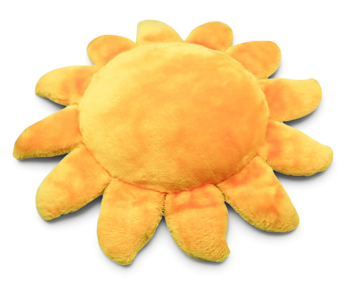 1998 Vintage Smiling Sun Plush Cushion