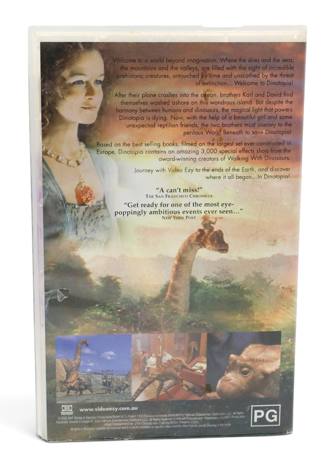 (2002) Dinotopia VHS