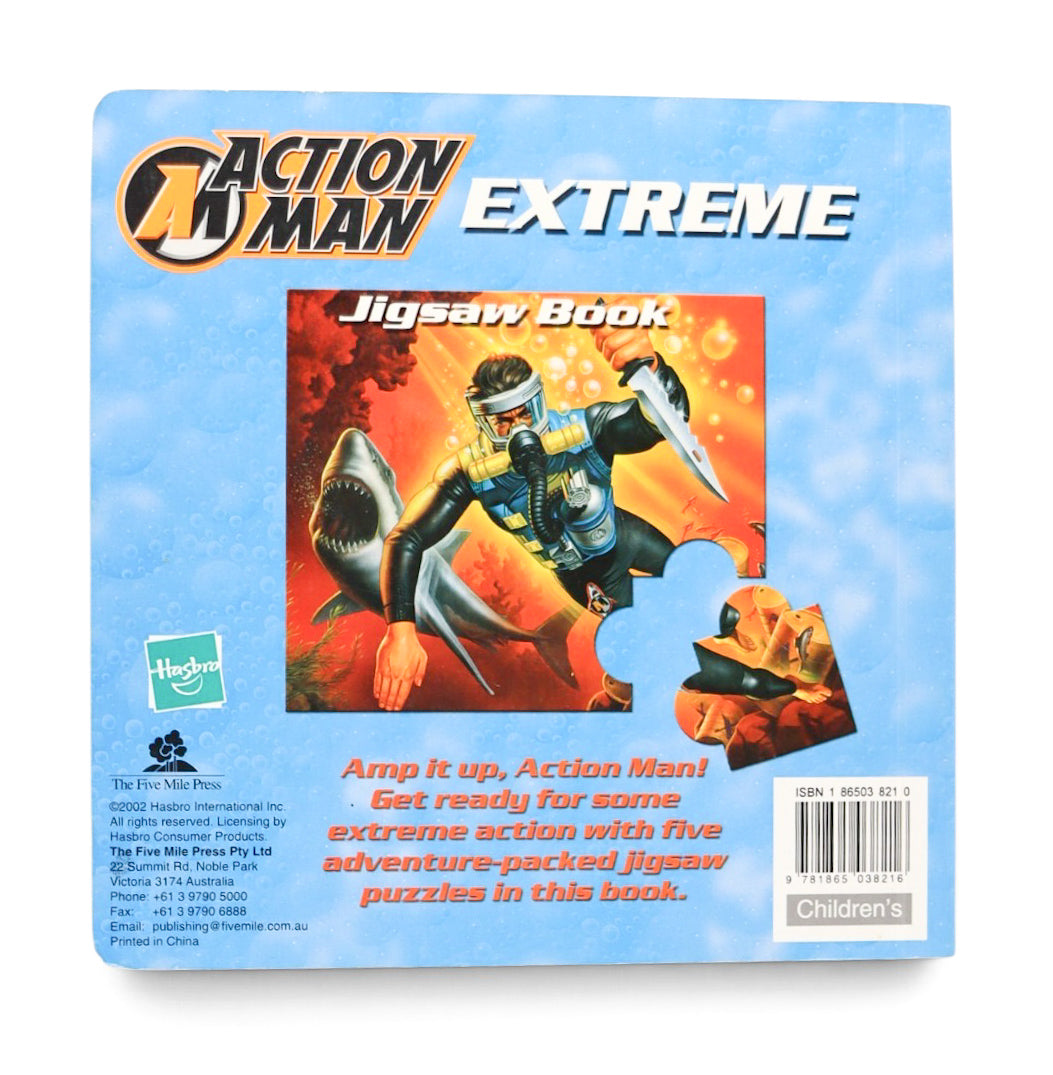 2002 Action Man Extreme Jigsaw Book