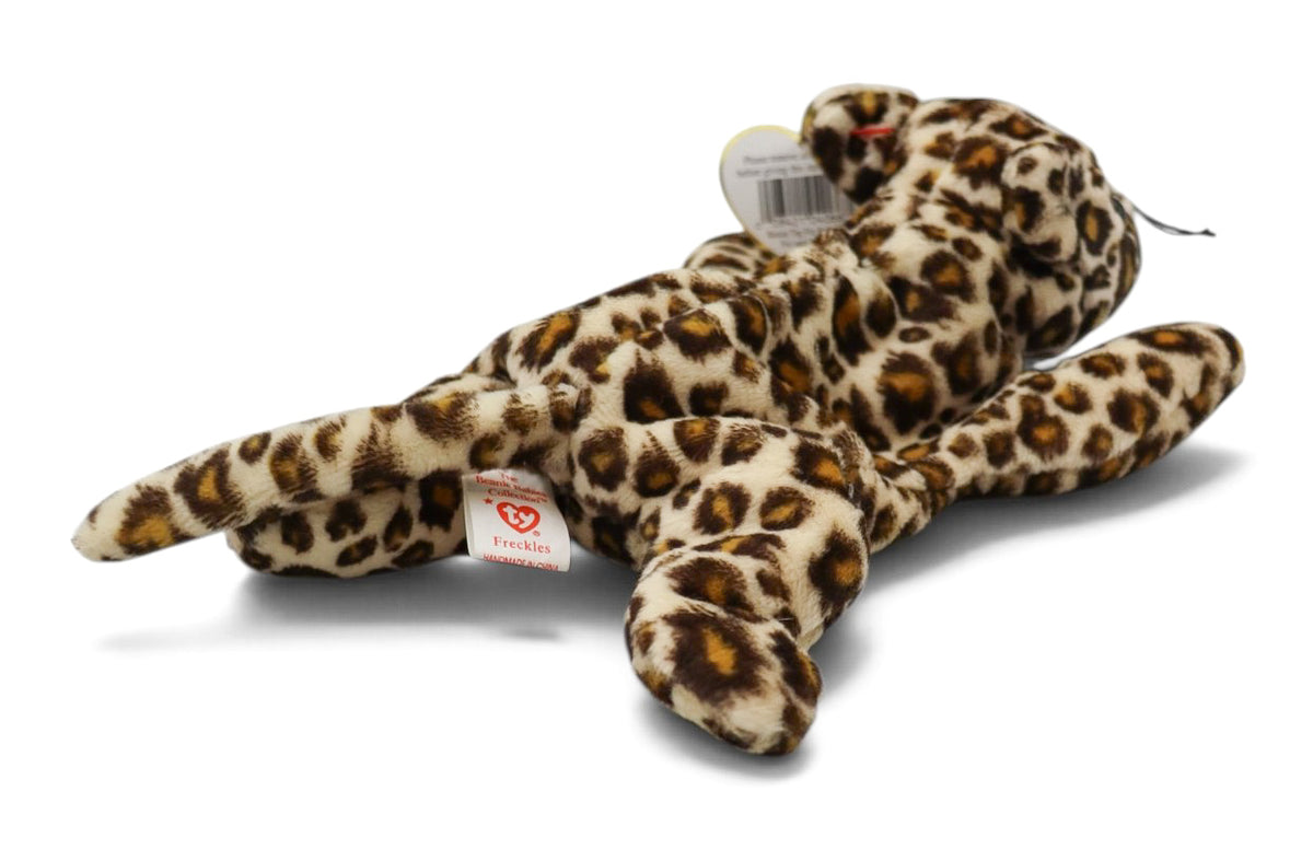 1996 Ty Beanie Baby Freckles the Leopard Plush