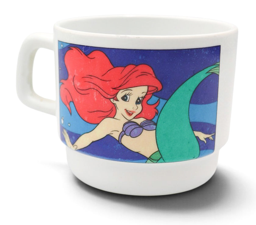 1996 Vintage Disney The Little Mermaid Ariel Melamine Cup