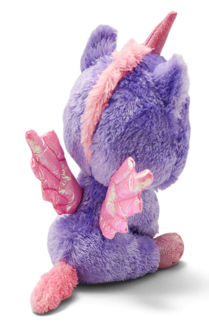 2017 Ty Beanie Boos Athena Purple Winged Unicorn Plush