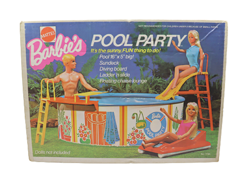1973 Mattel Barbie pool party