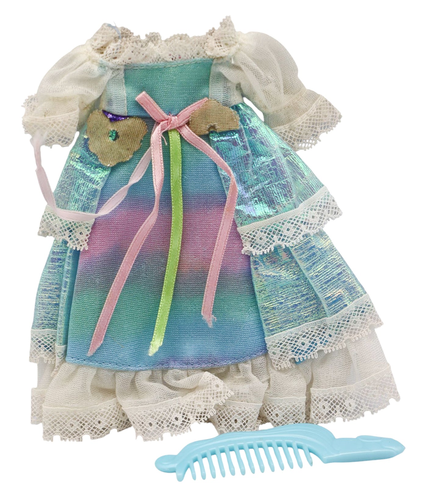 1980s Lady Lovely Locks Maiden Fair Hair Dress & Comb