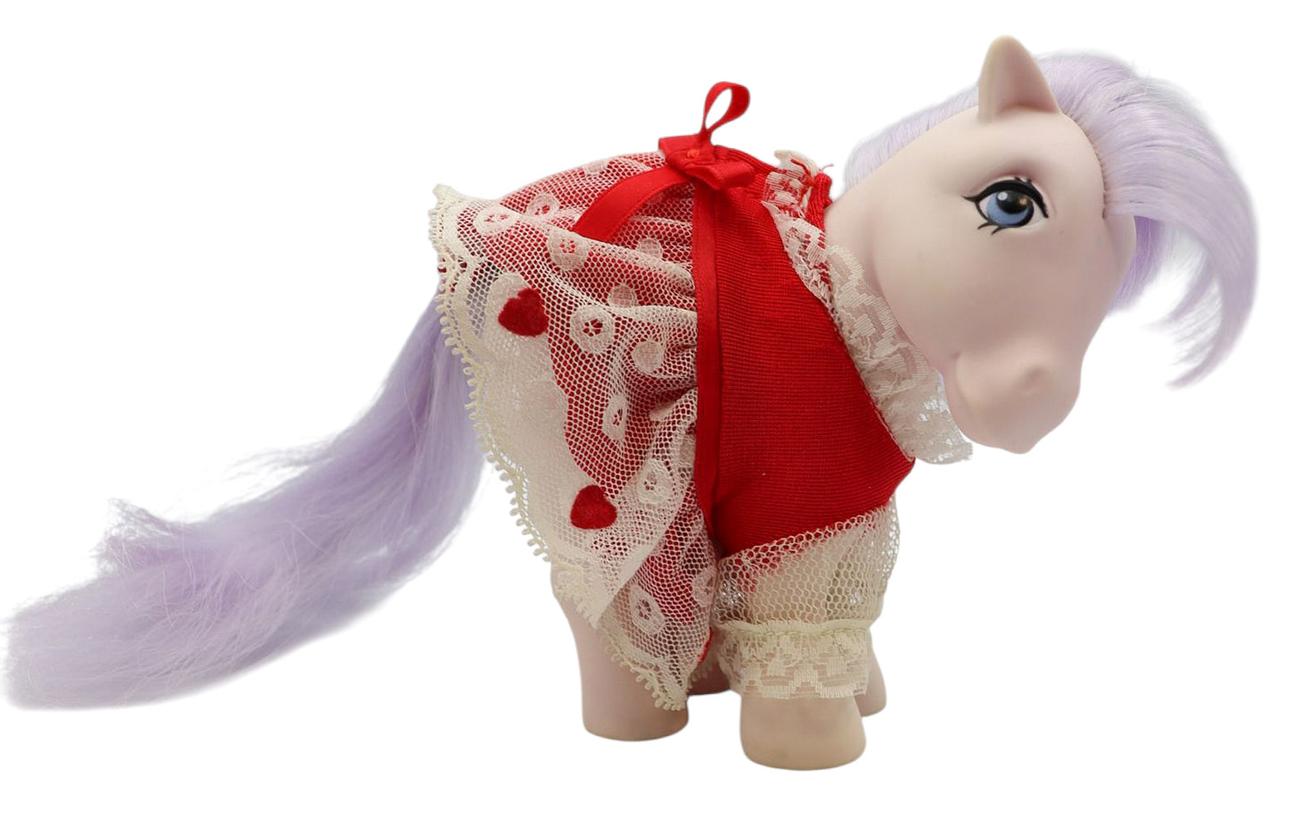 1980s G1 My Little Pony - Pony Wear Valentines Dress