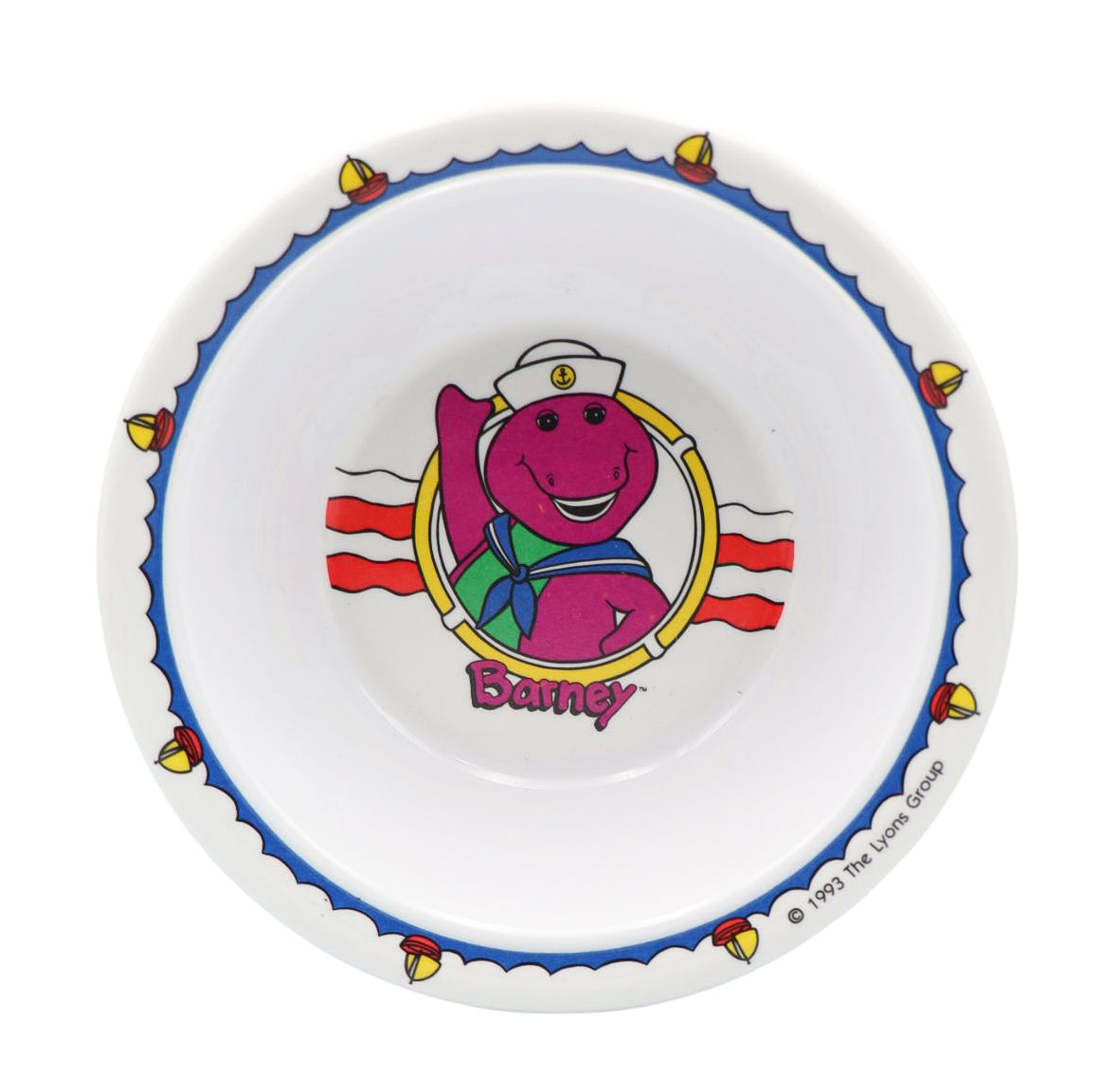 1993 Barney Melamine Bowl