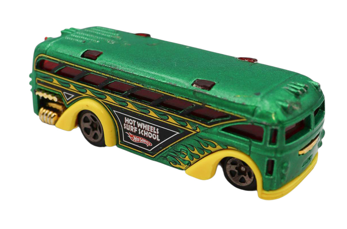 2000 Mattel Hot Wheels - Surfin' School Bus
