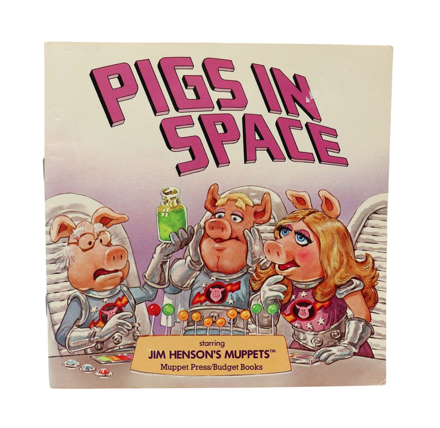 1980s Muppets Pigs In Space Book