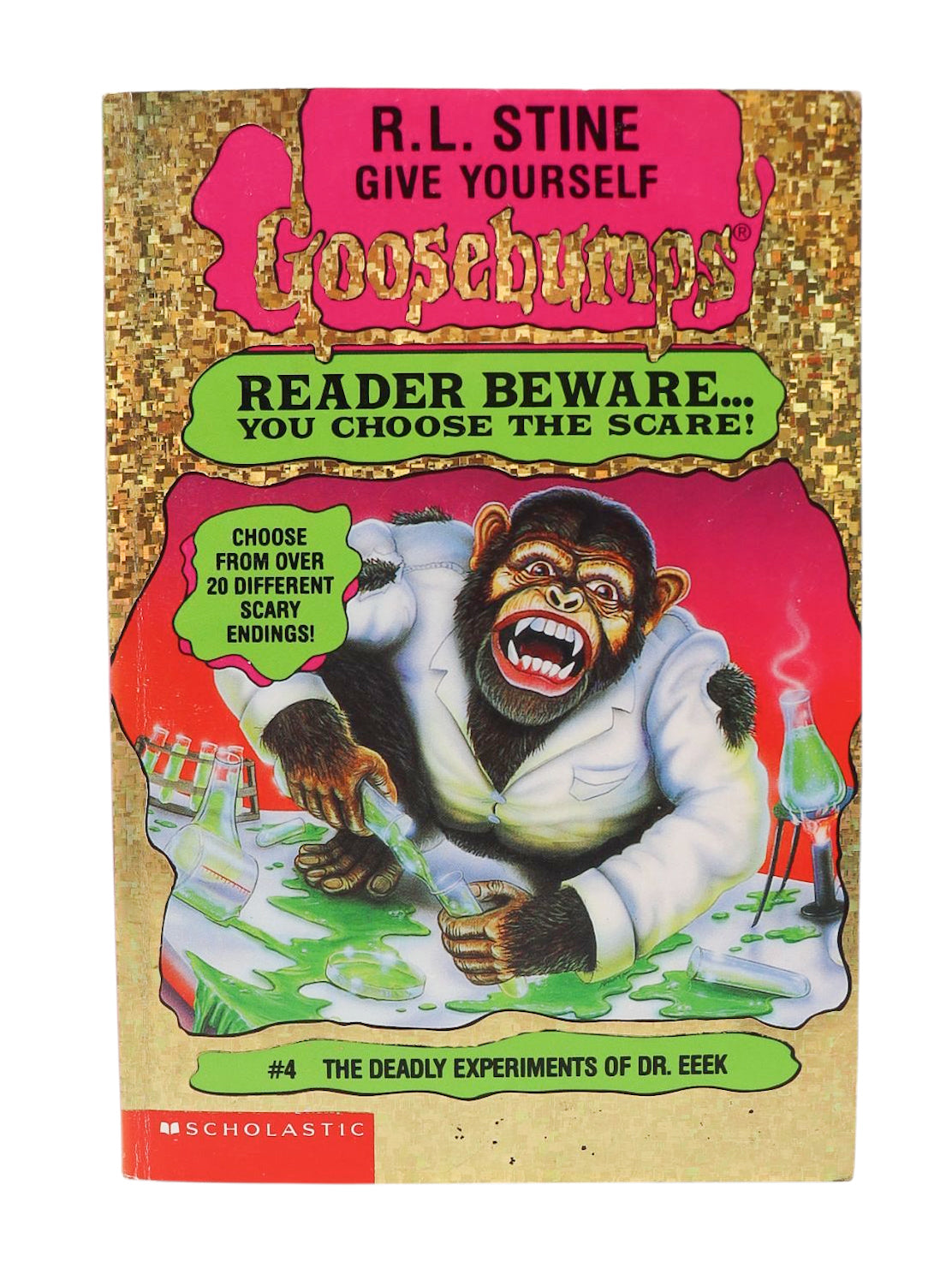 Goosebumps Reader Beware You Choose The Scare! #4 The Deadly Experiments Of Dr. Eeek Book