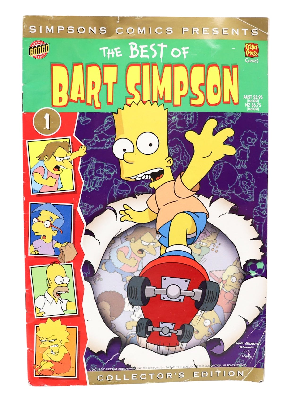 Simpsons Comics Presents The Best Of Bart Simpson Comic Book