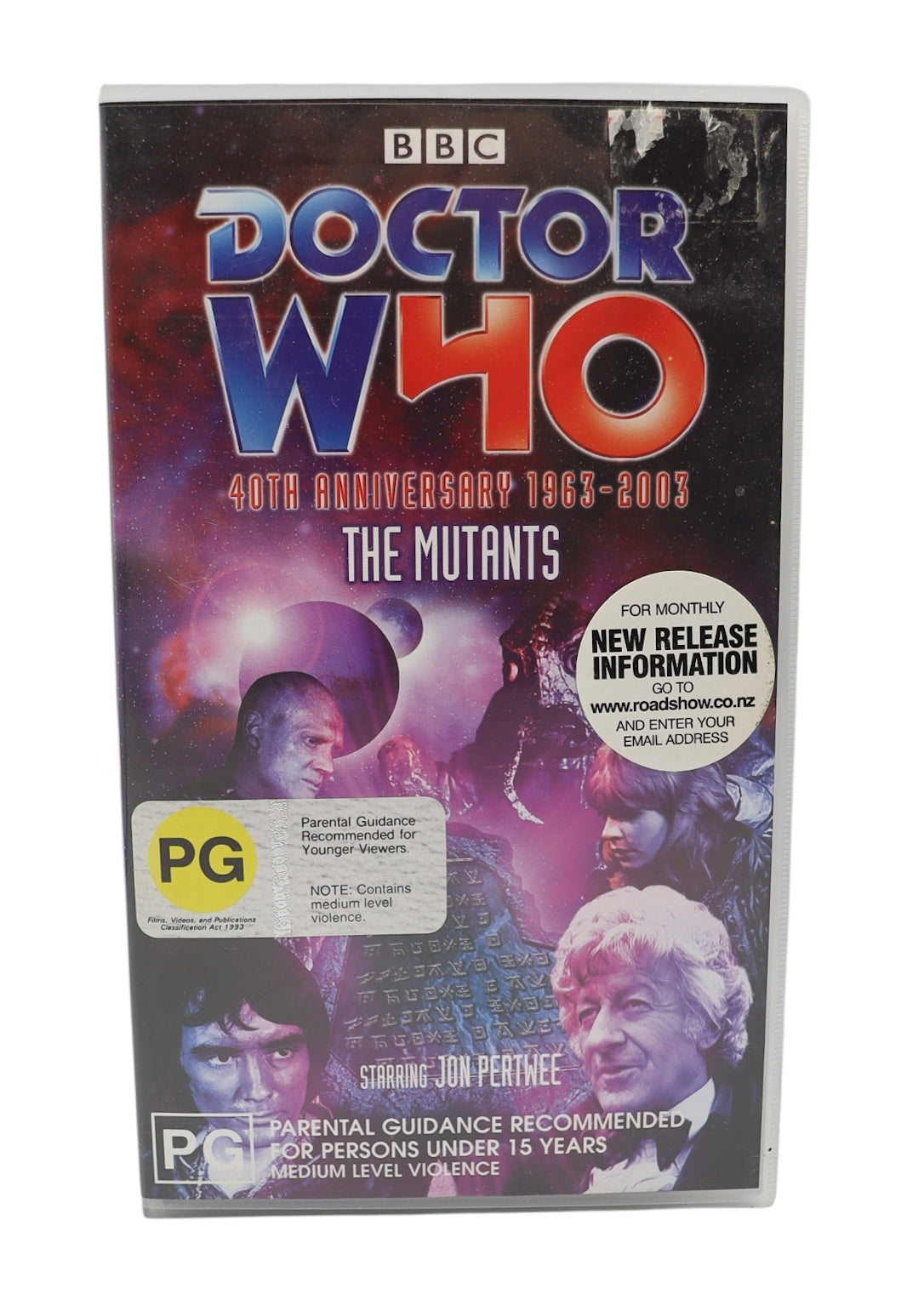 Doctor Who 40th Anniversary 1963-2003 The Mutants VHS