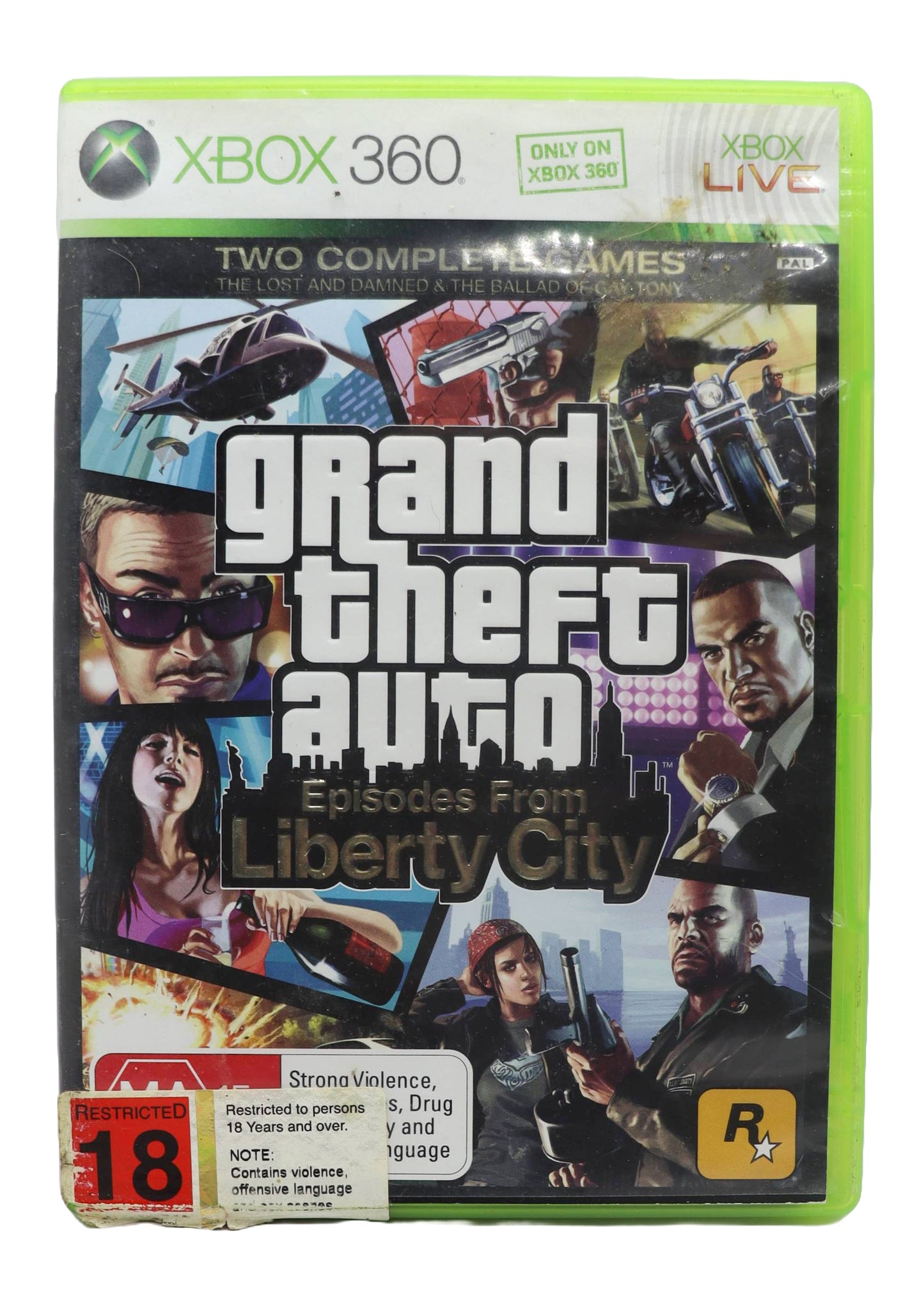 Xbox 360 Grand Theft Auto Episodes From Liberty City