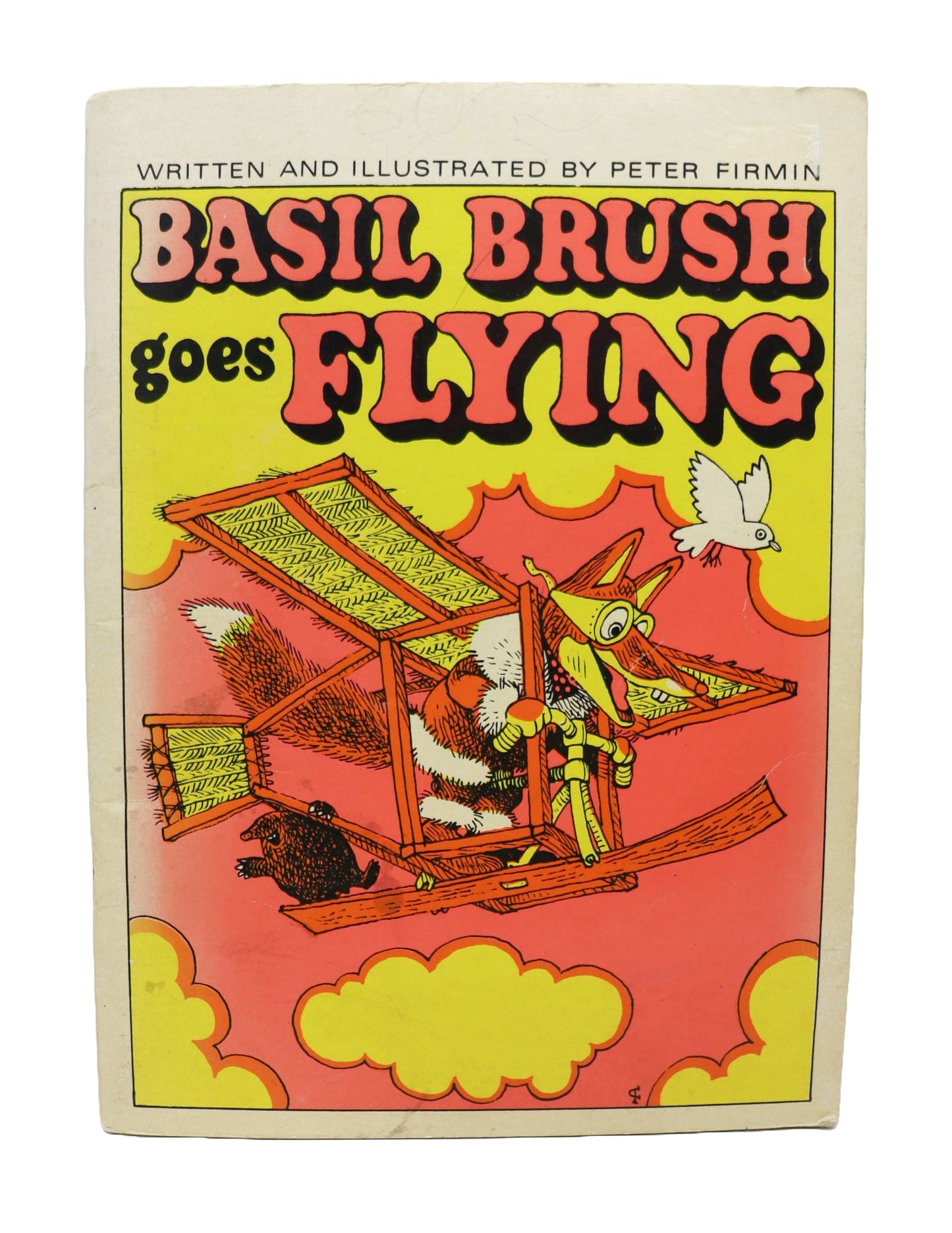 1975 Basil Brush Goes Flying Book