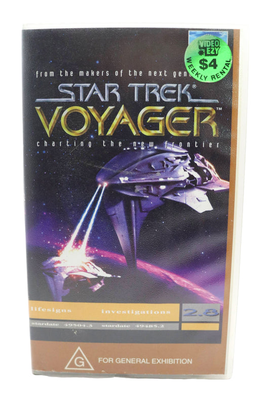 Star Trek Voyager 2.8 VHS