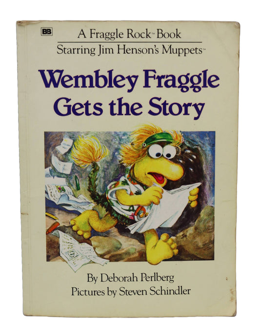 Fraggle Rock Wembley Fraggle Gets The Story Book
