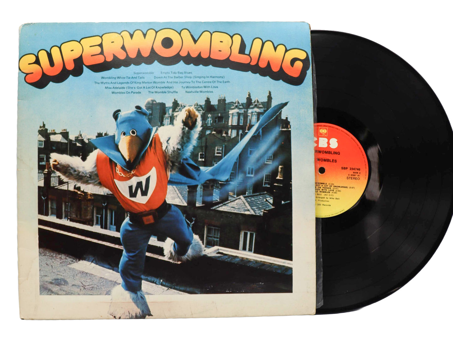 1974 CBS Inc. Super Wombling Vinyl Record