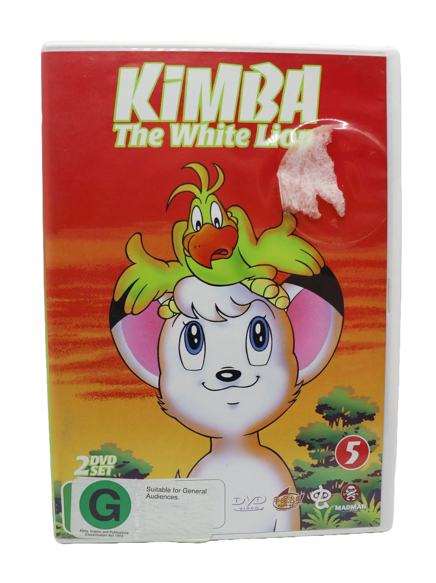 Kimba the White Lion Volume 5 DVD