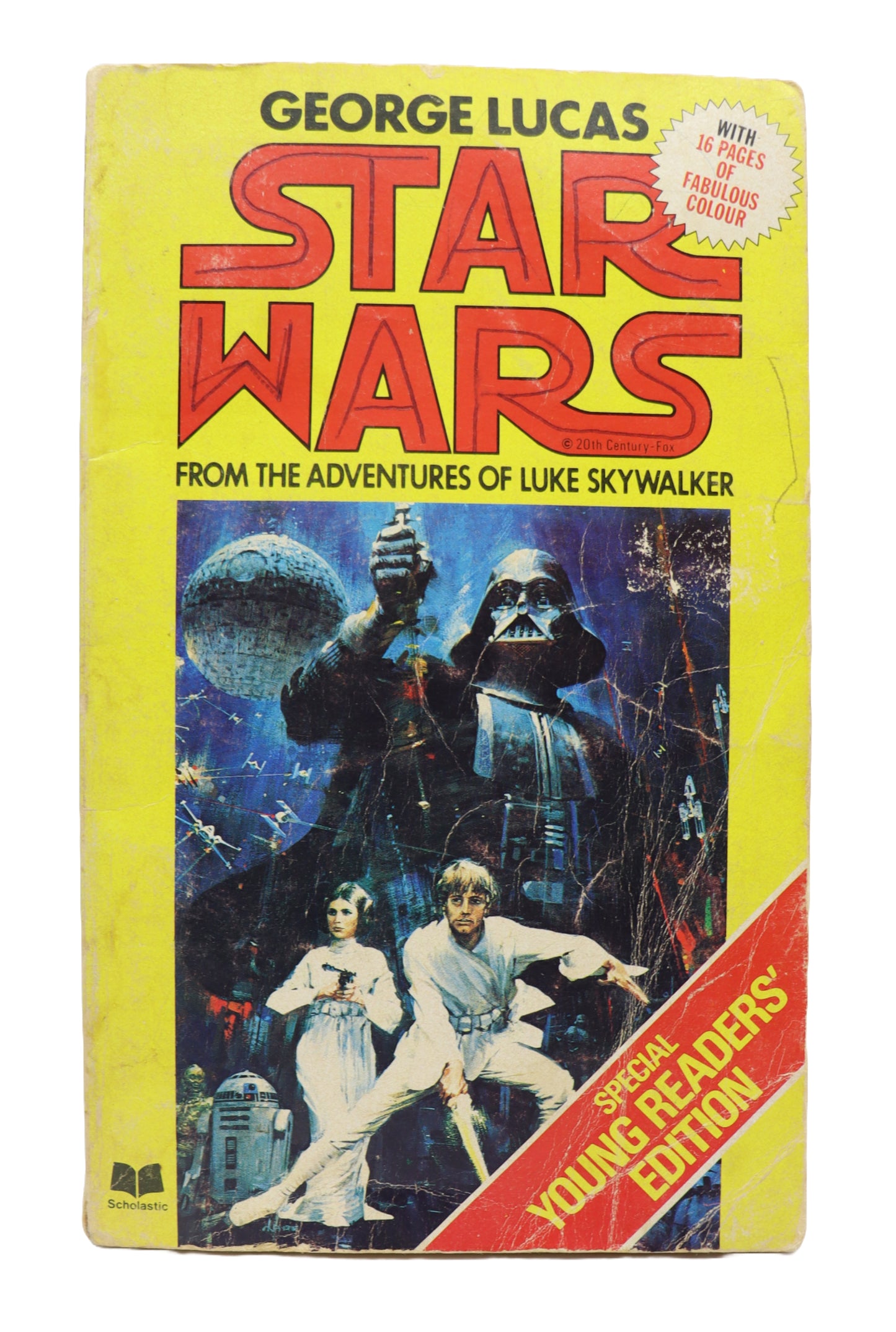 1977 Star Wars From The Adventures Of Luke Skywalker Book