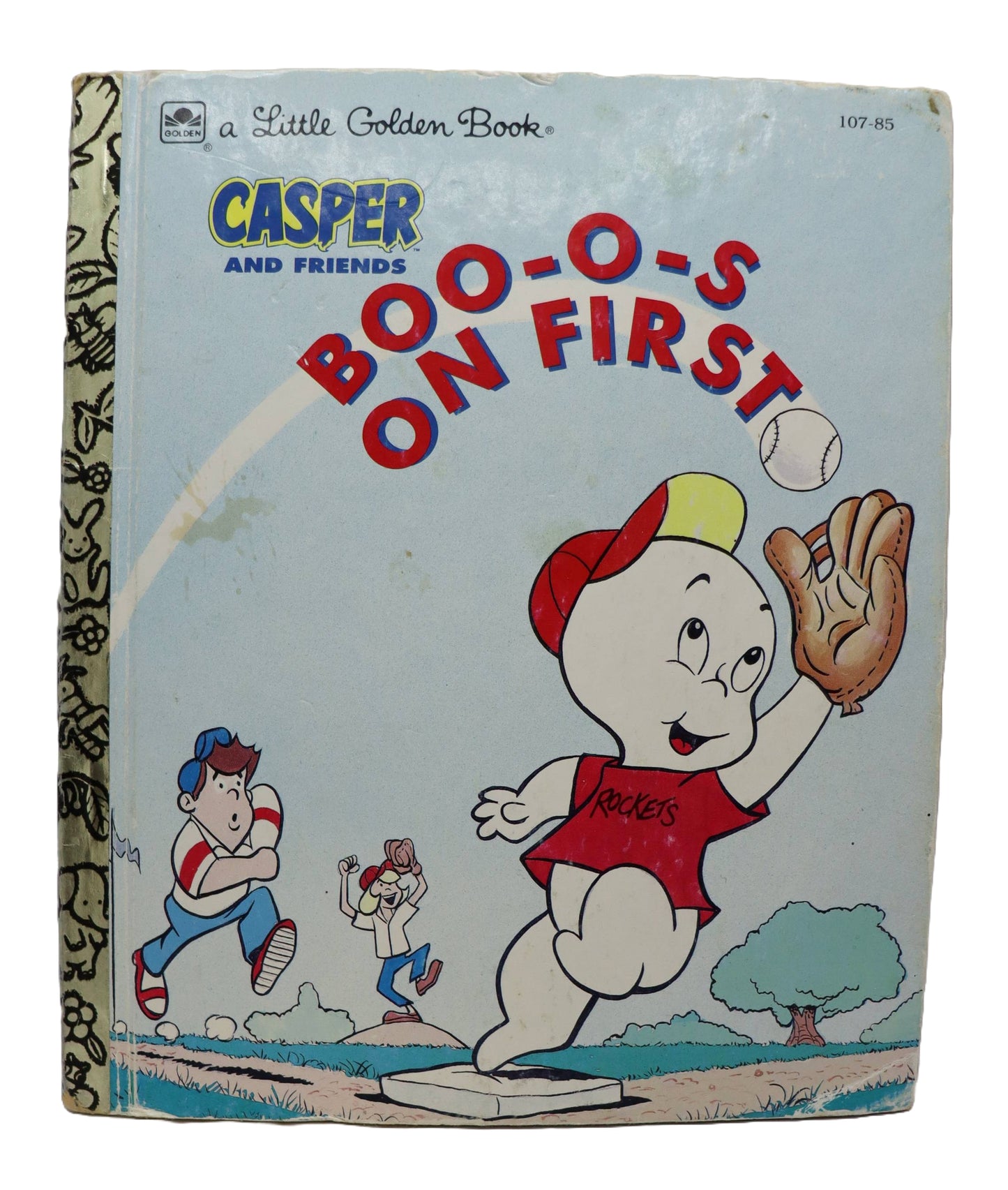 Little Golden Books Casper And Friends Boo-o-s On First Book
