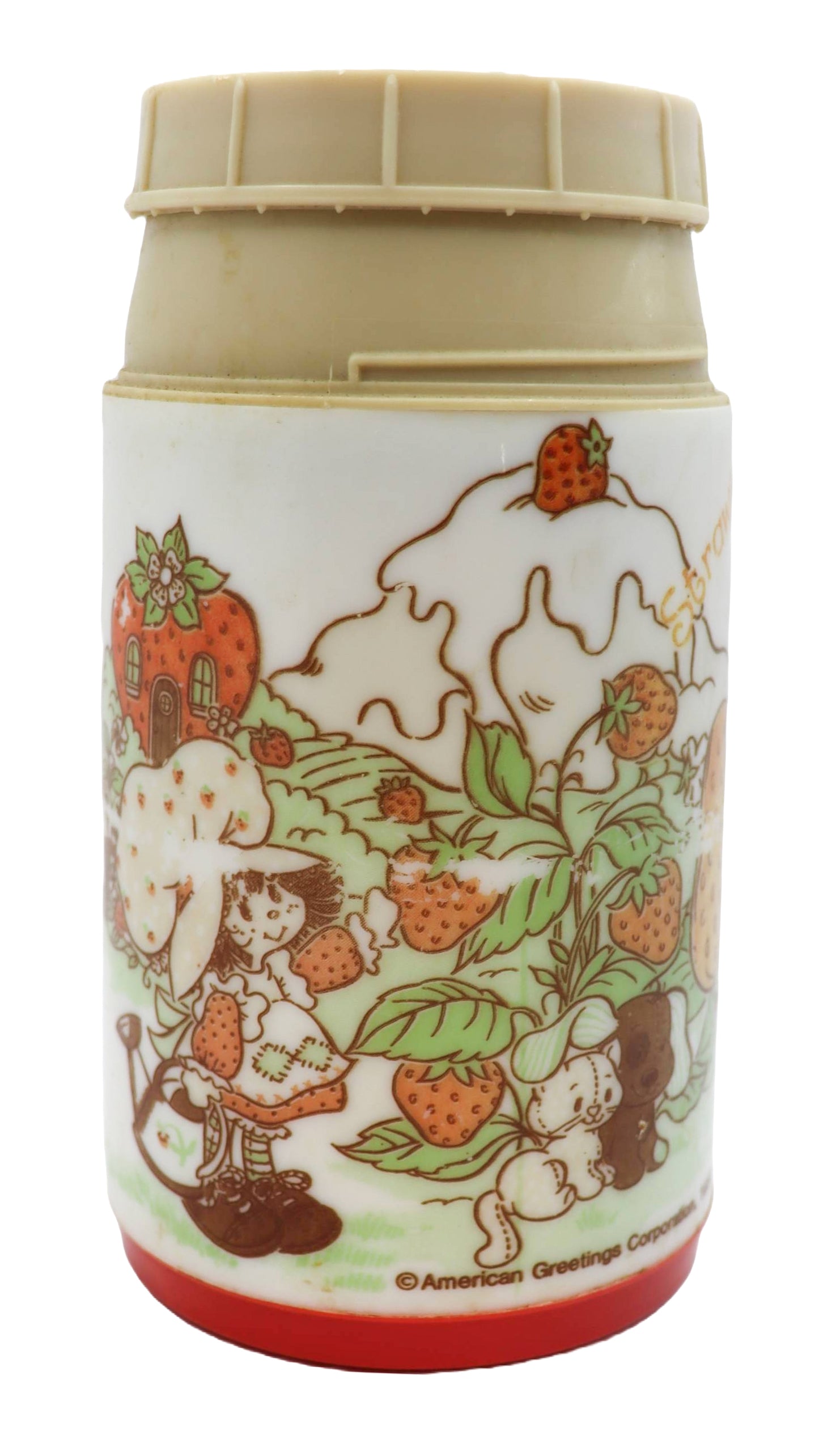 1980s American Greetings Strawberry Shortcake Aladdin Thermos