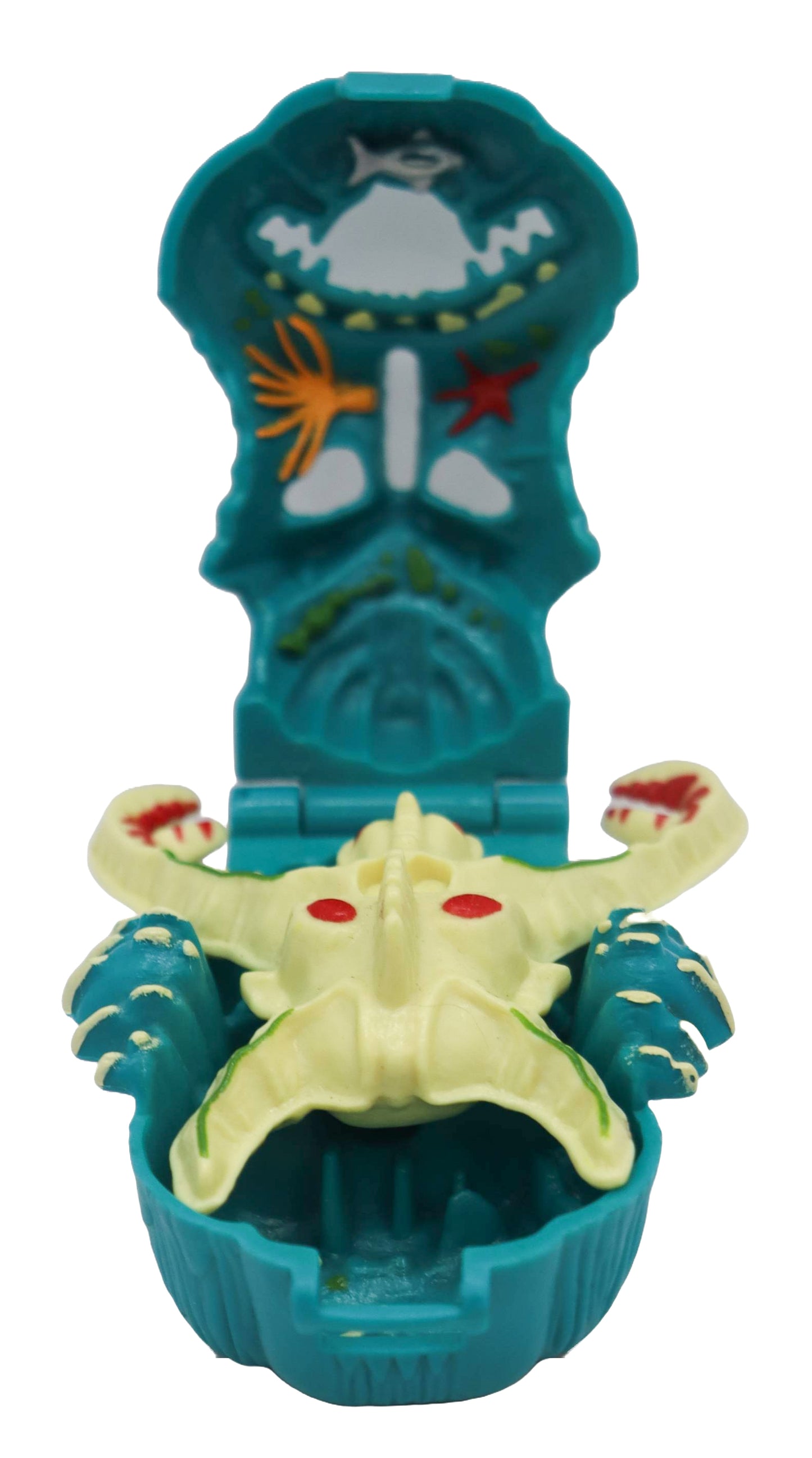 1992 Bluebird Mighty Max Pulverizes Sea Squirm Horror Head