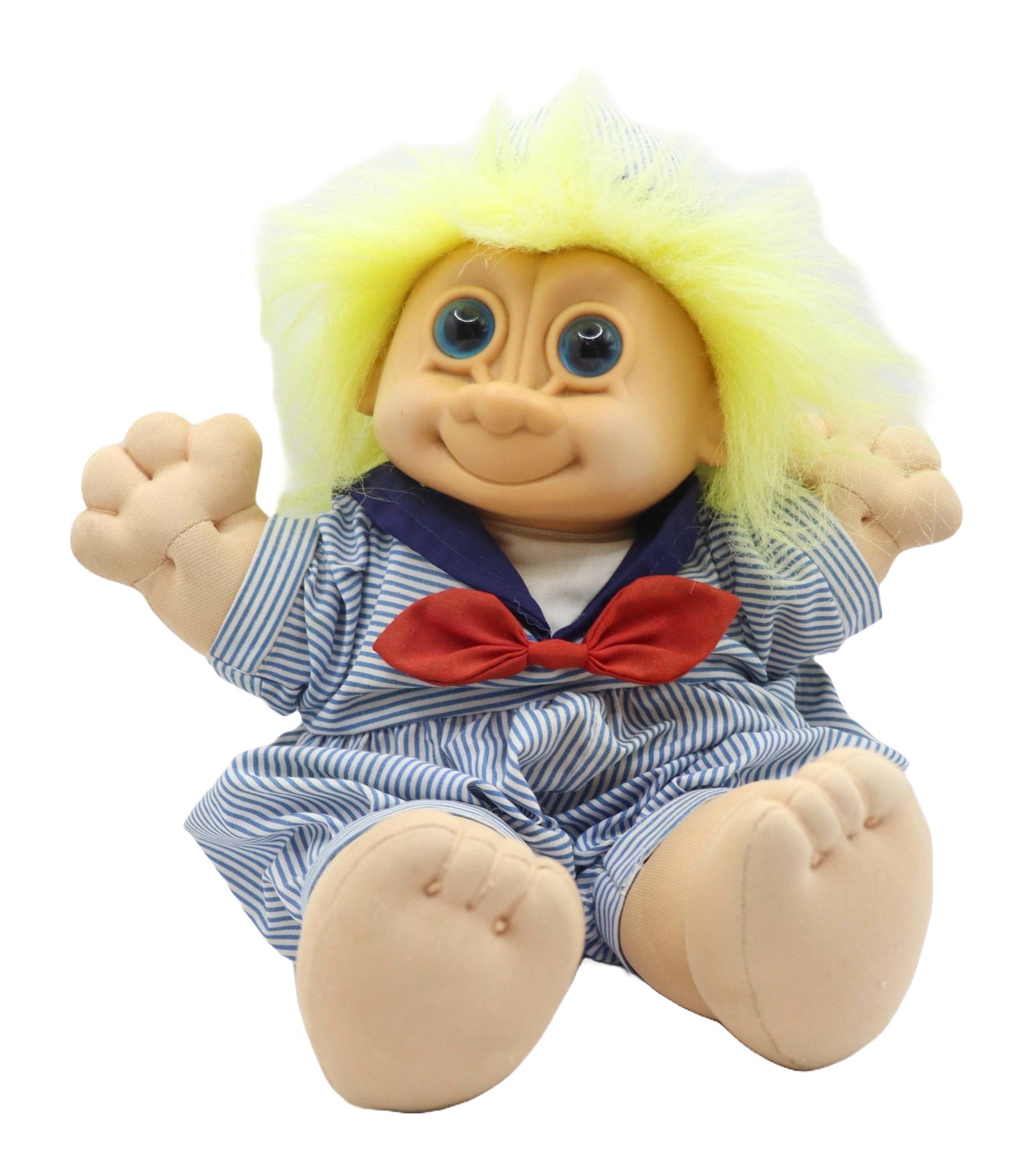 1990s Russ Berrie Troll kidz doll skippy