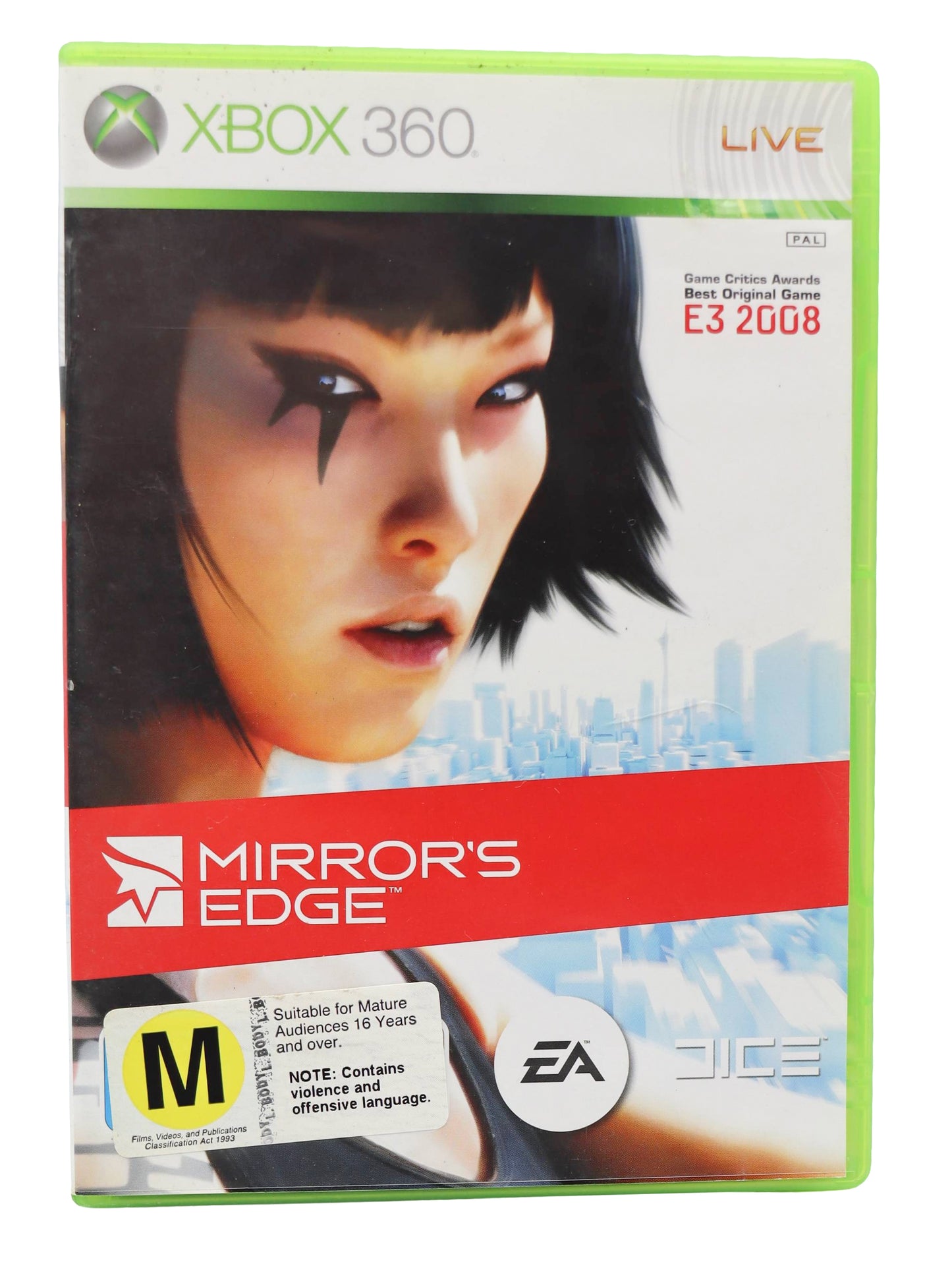 Xbox 360 Mirrors Edge