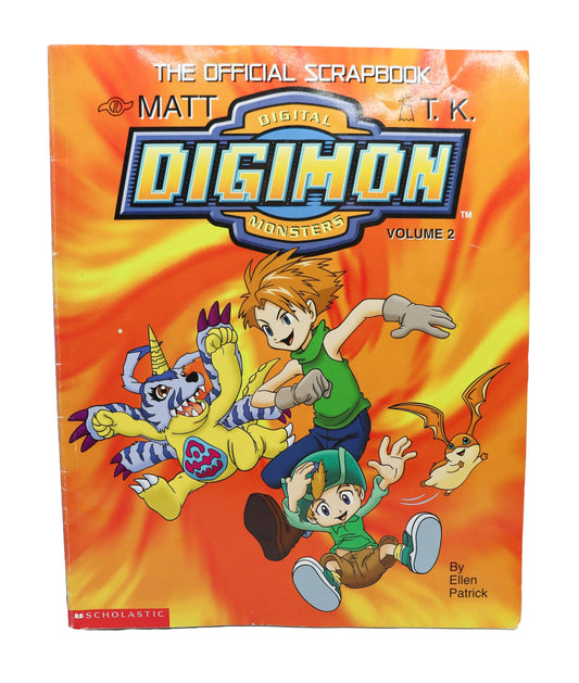 Digimon The Official Scrap book