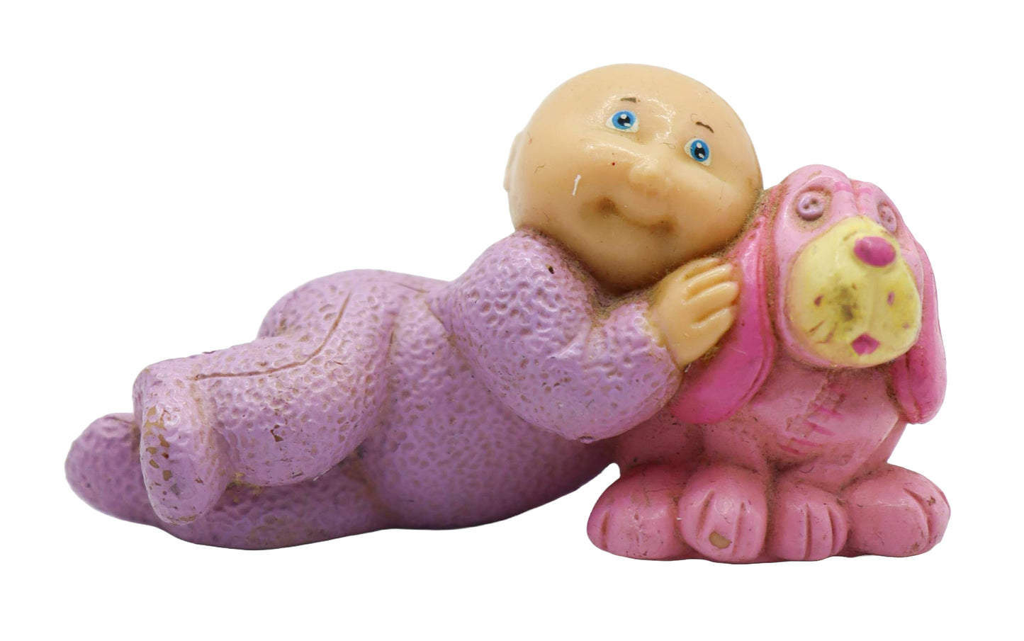1984 Cabbage Patch Baby With Puppy Mini Figure