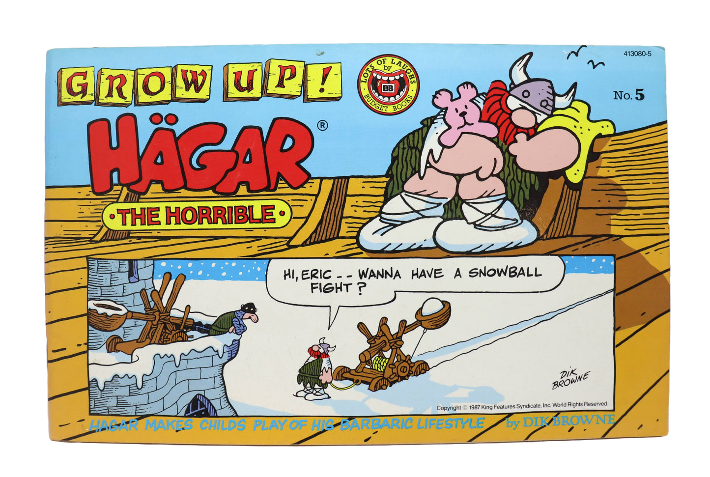 Grow Up! Hägar The Horrible No. 5 Comic Book