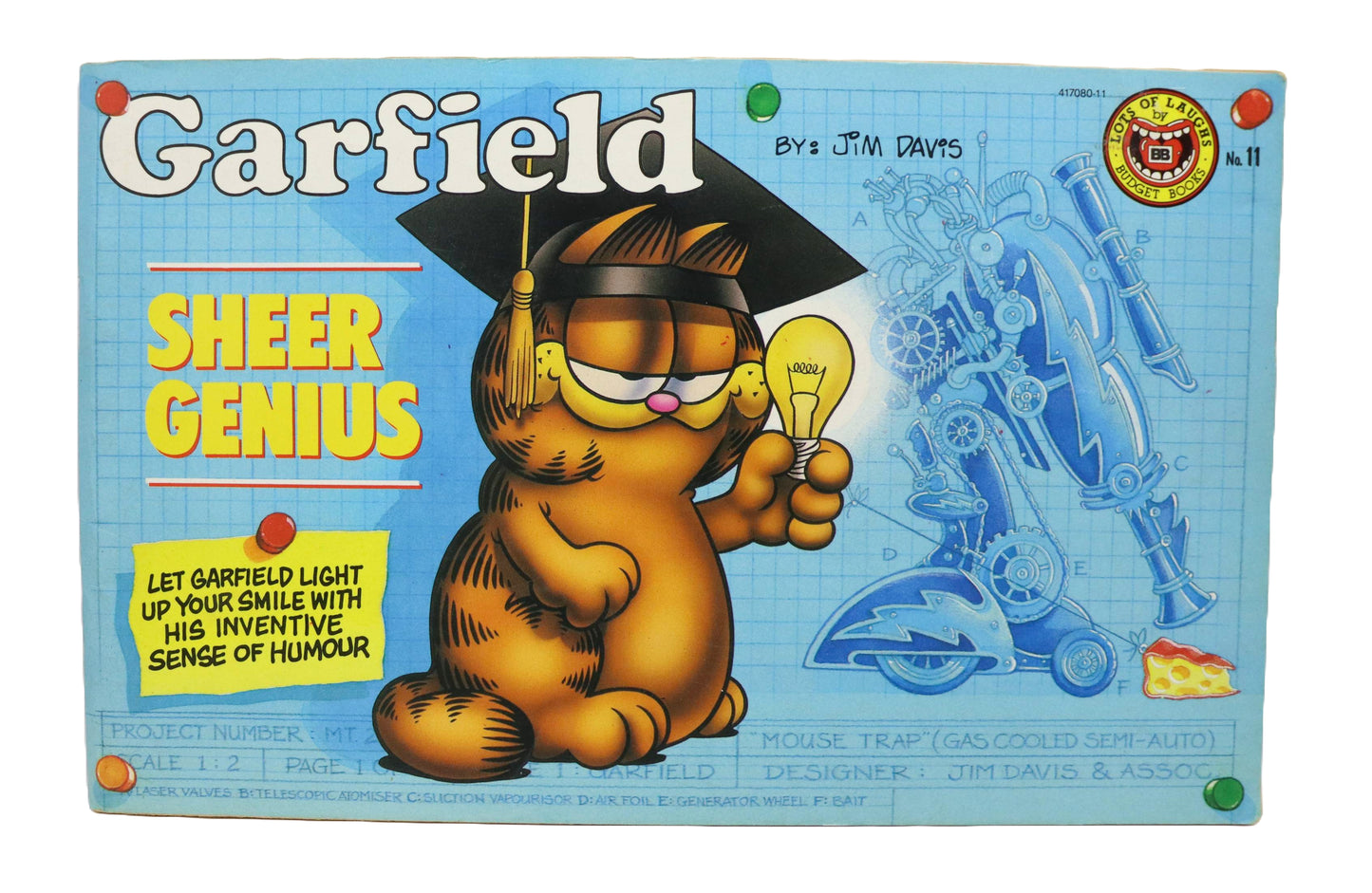 1980s Garfield Sheer Genius Comic Book