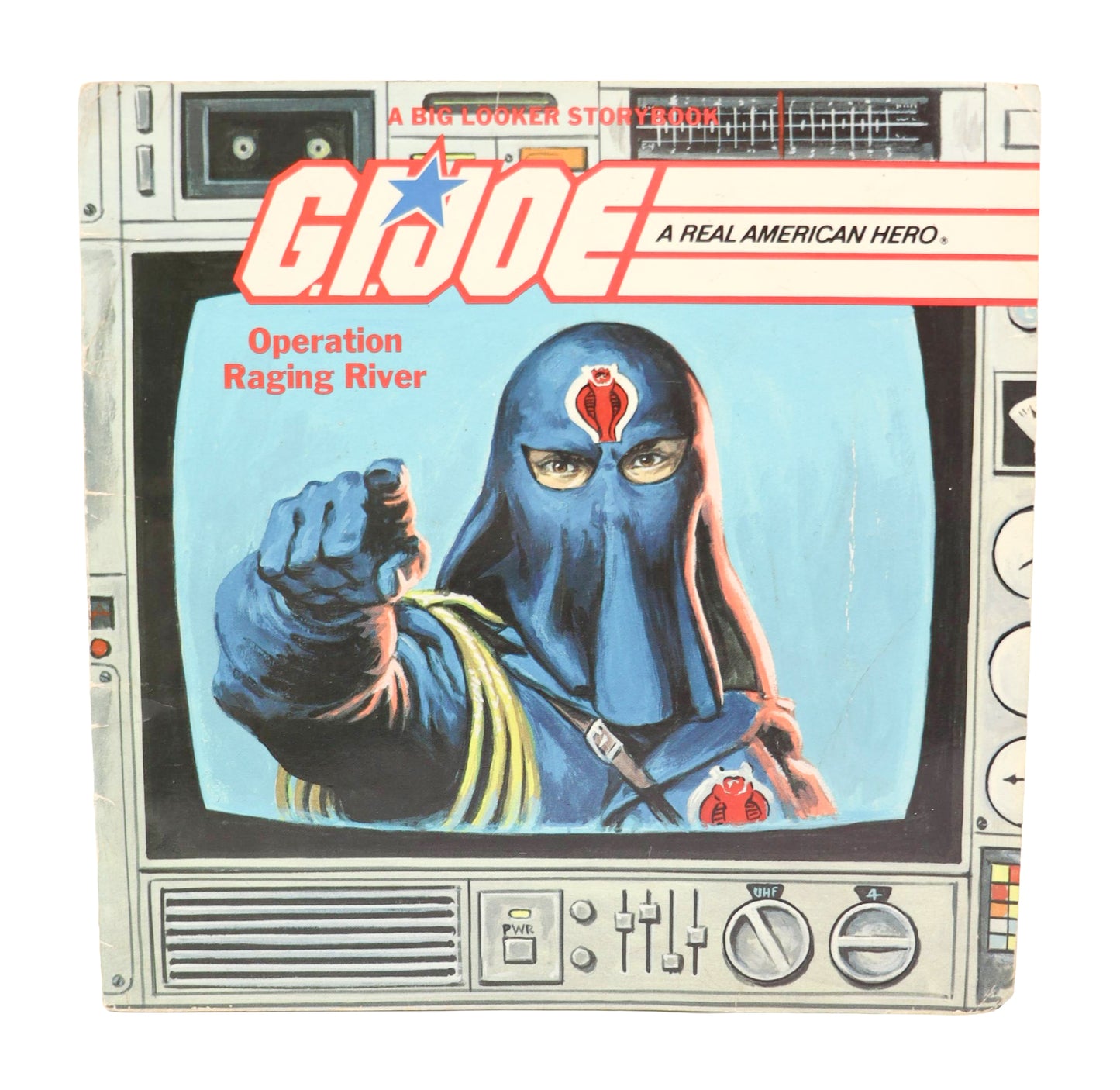 1987 G.I.Joe Operation Raging River Book