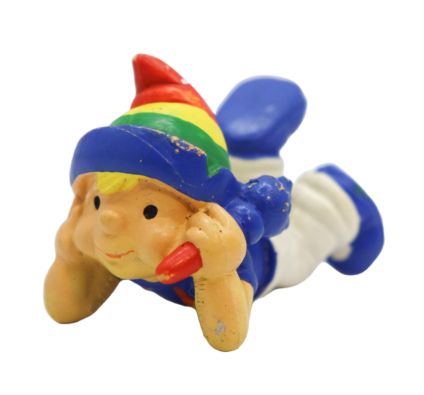 1980s Wallace Berrie Rainbow Kids Ice Day Dreaming Boy