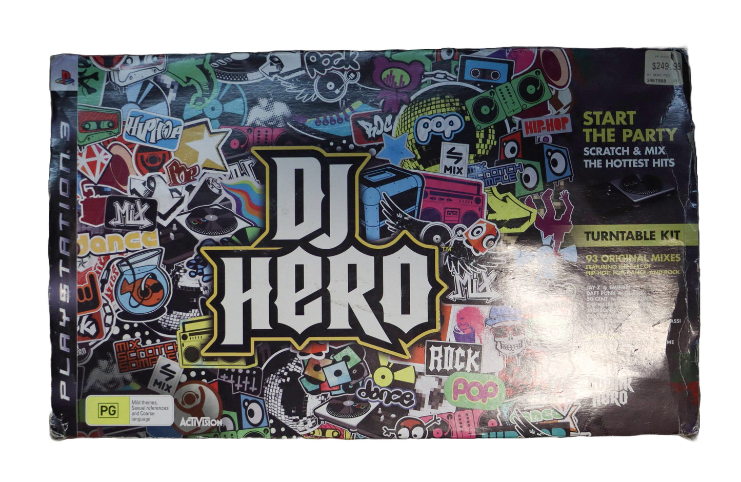 PlayStation 3 DJ Hero Turntable Kit