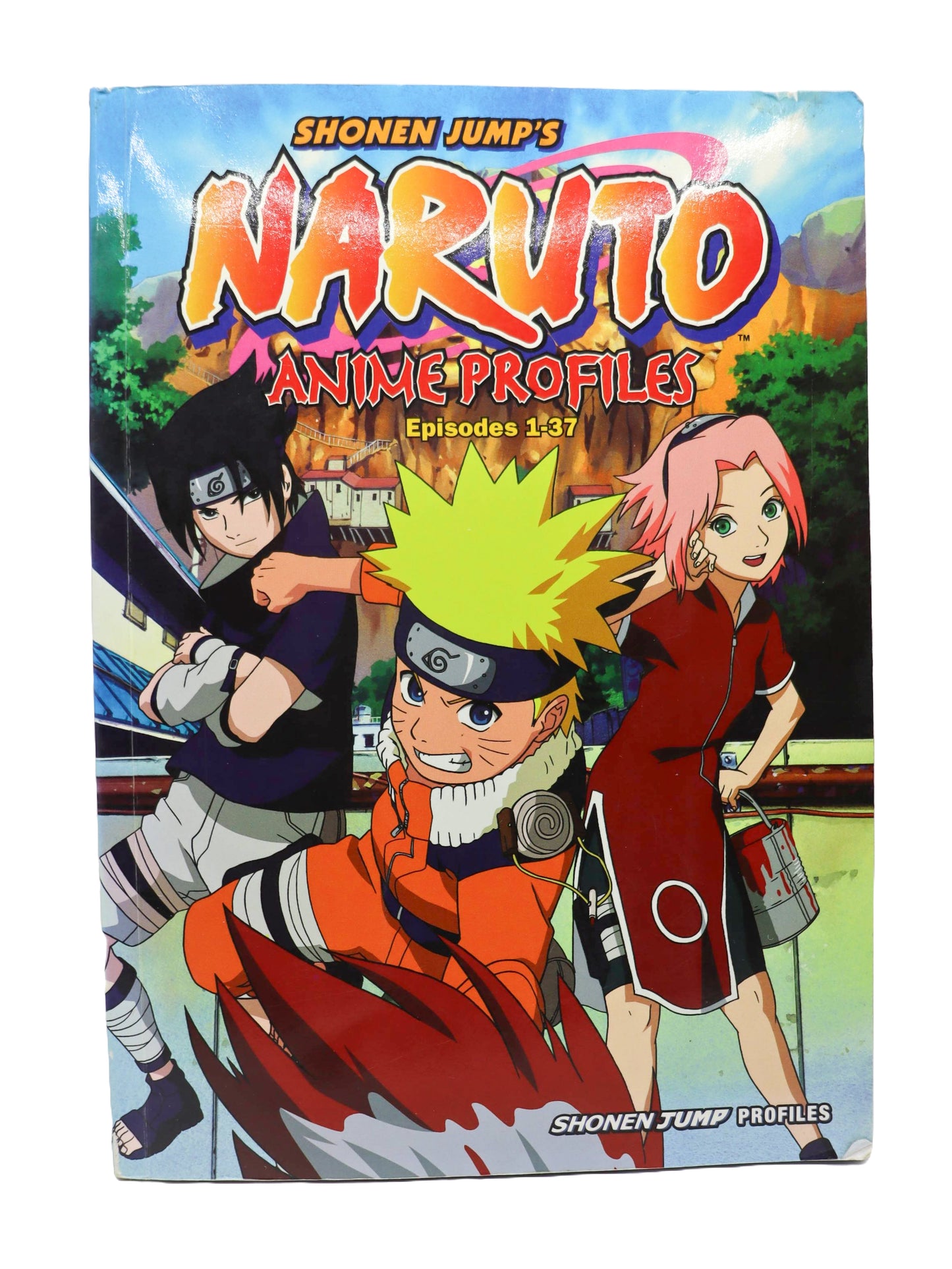 Shonen Jump's Naruto Anime Profiles Episodes 1-37 Manga Book