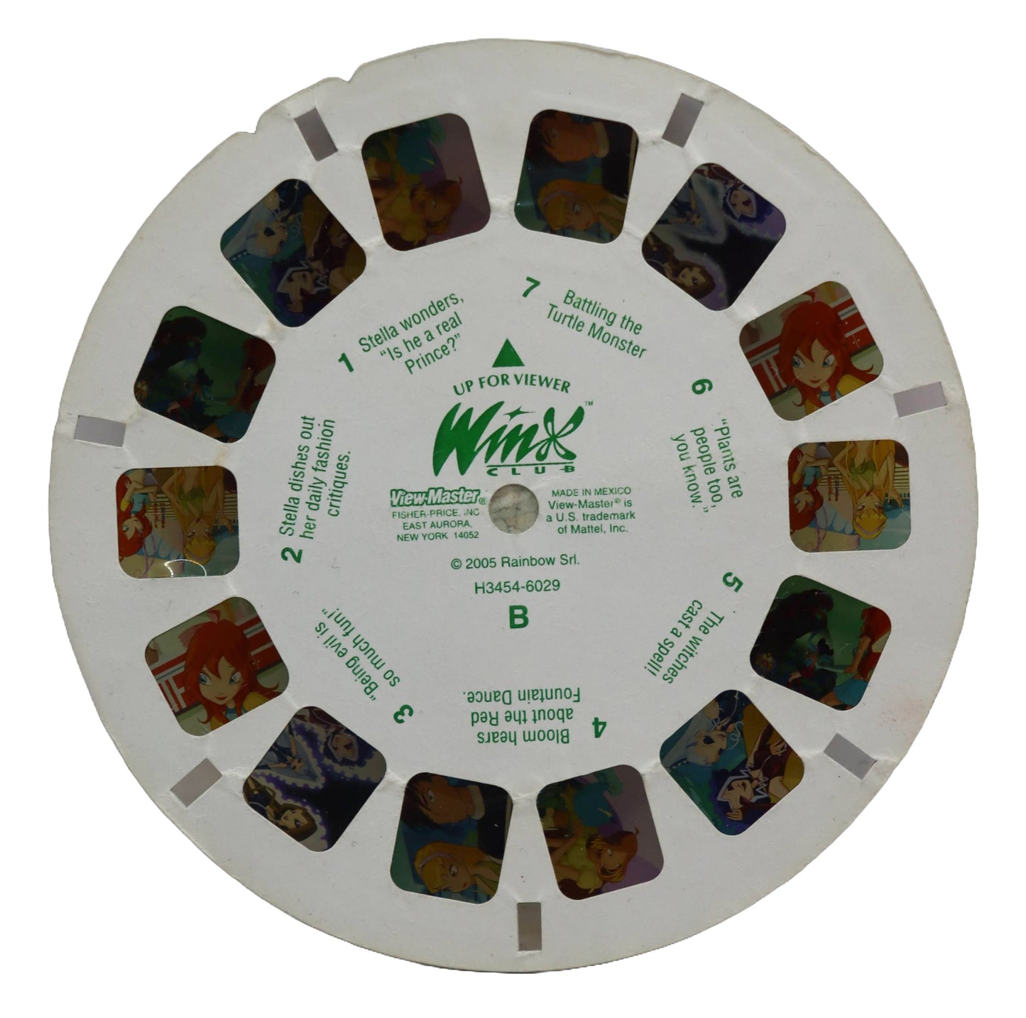 2005 View Master Winx Club B reel