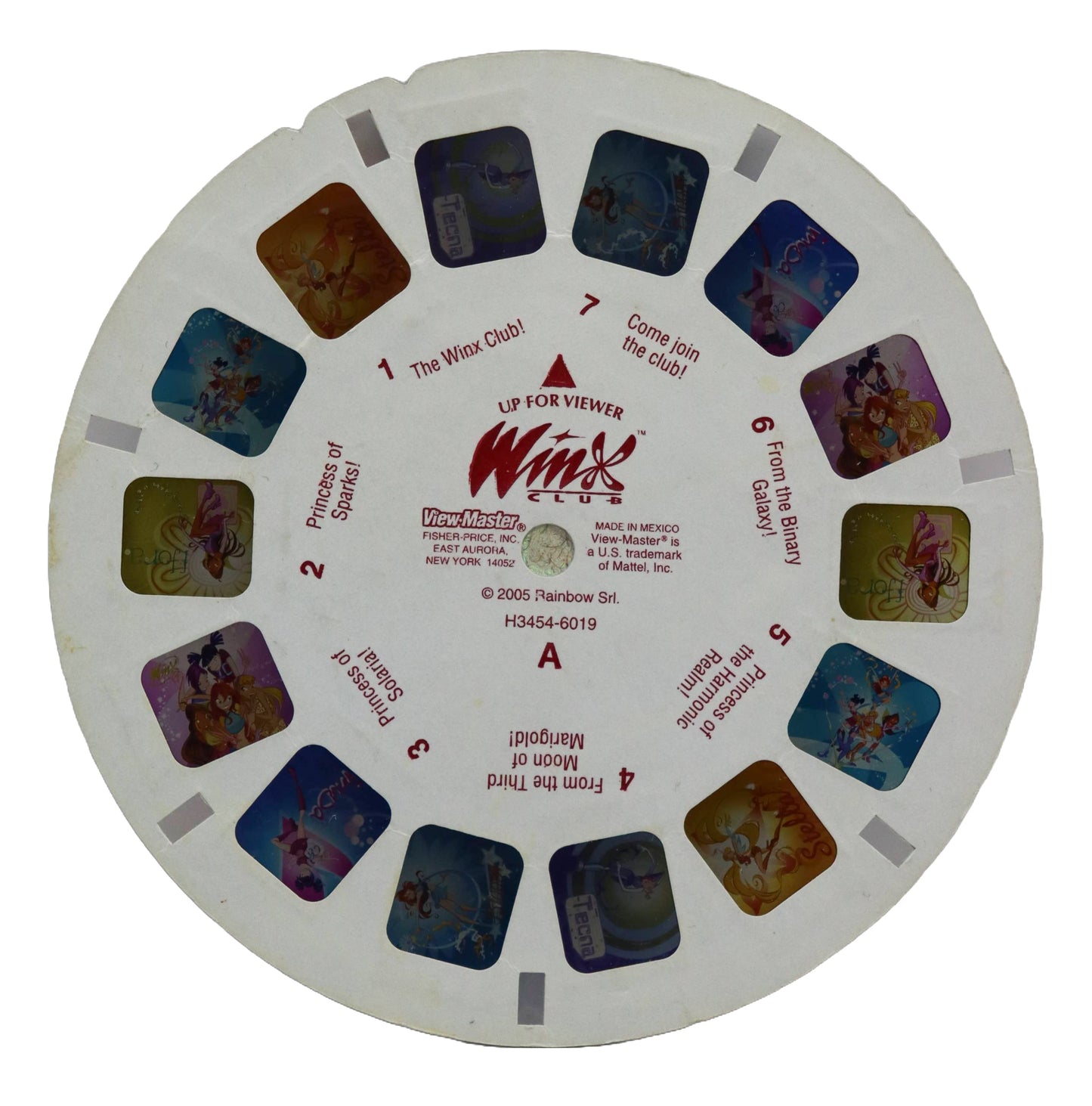 2005 View Master Winx Club A reel