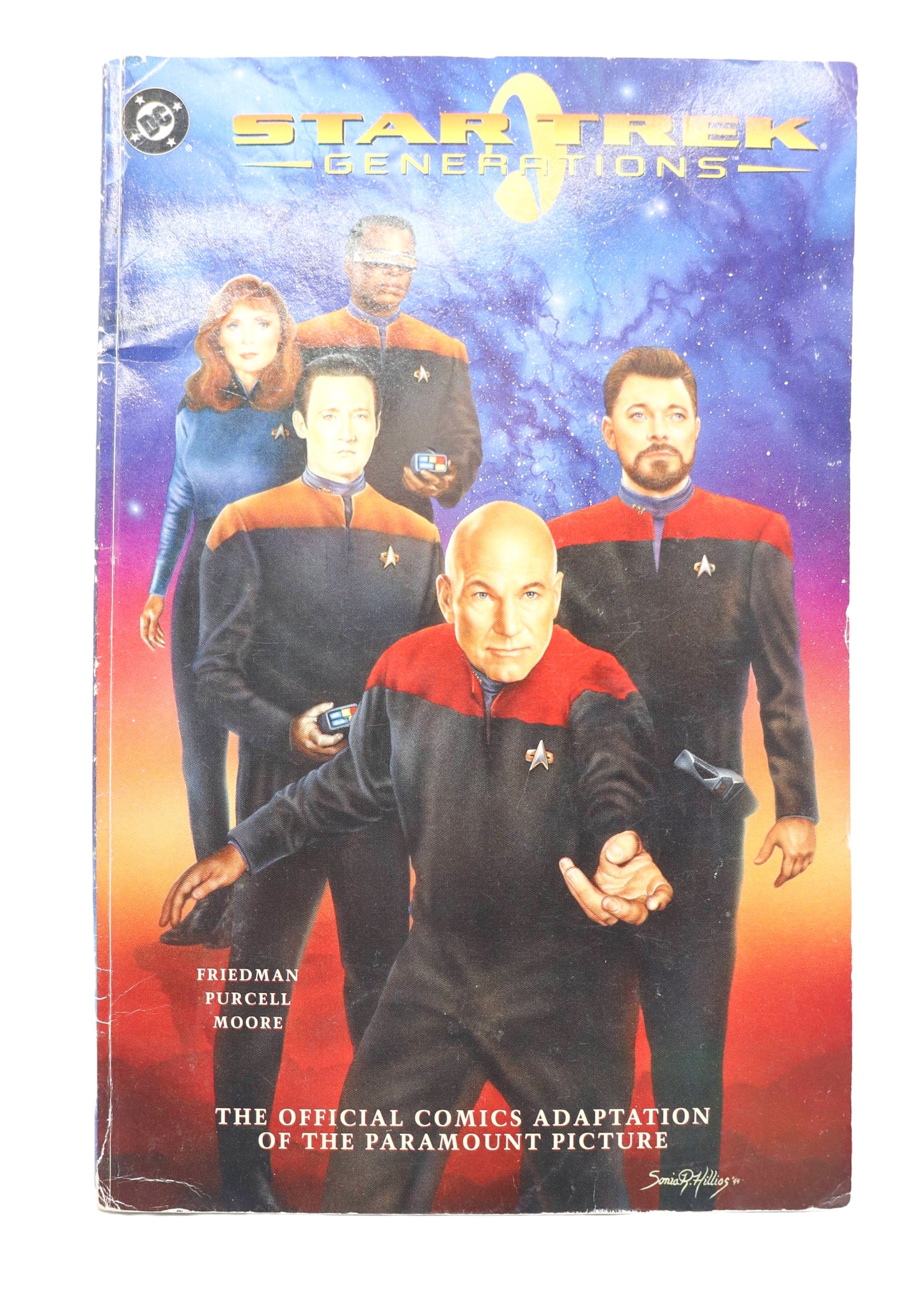 1994 DC Star Trek Generations the official comics adaptation of the paramount picture book