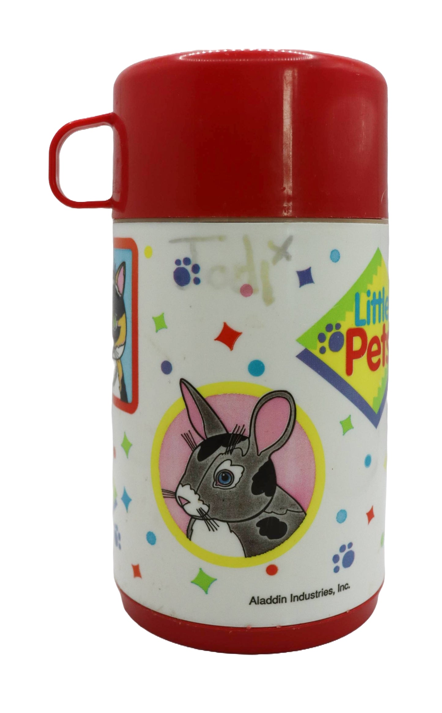 1990s Aladdin Little Pets Thermos