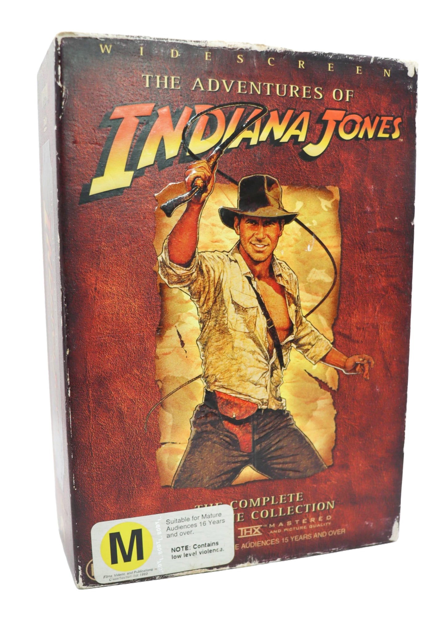 Indiana Jones trilogy & bonus material DVD boxset
