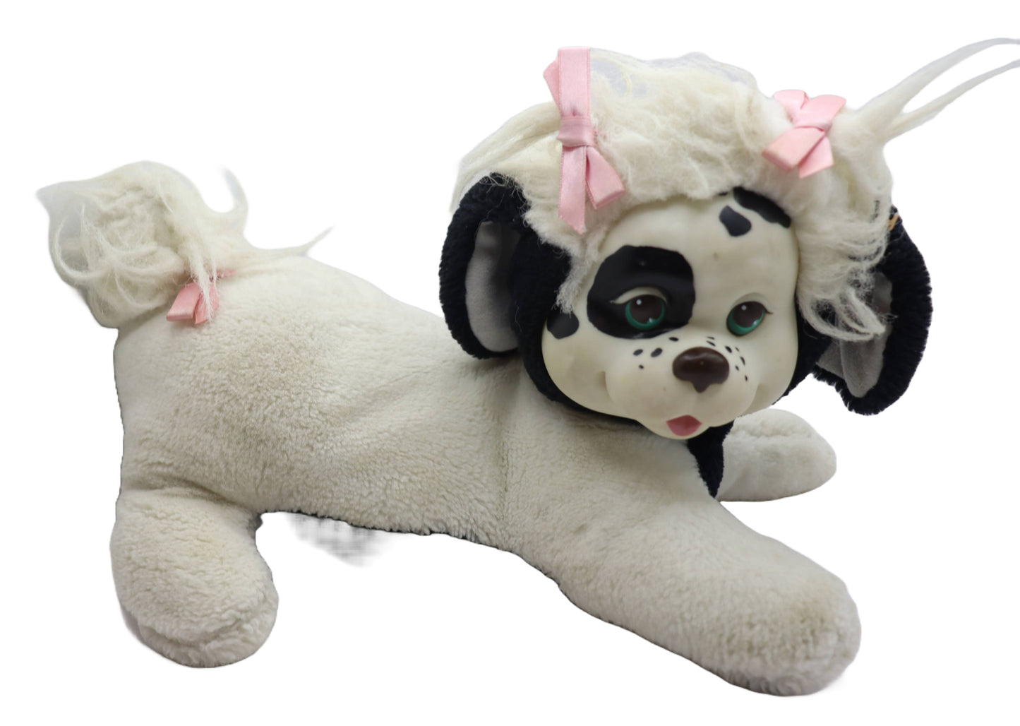 1991 Hasbro Puppy Suprise black & white no pups