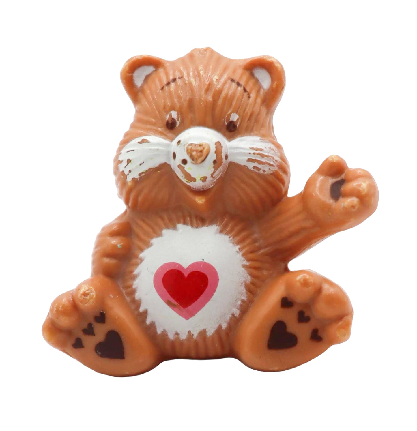 1980s Care Bears Tender Heart Bear key chain