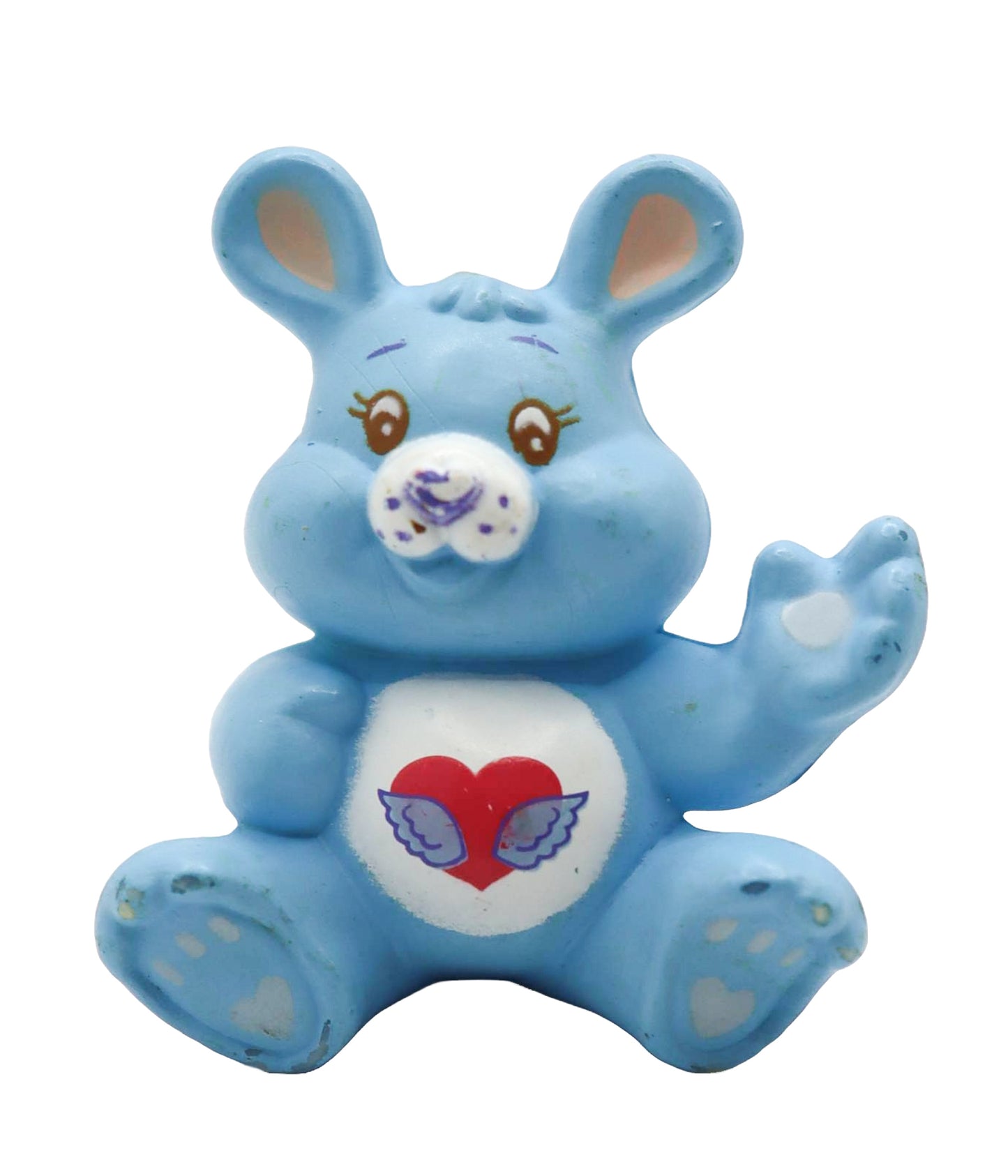 1980s Care Bears Cousins Swift Heart Rabbit Mini figure