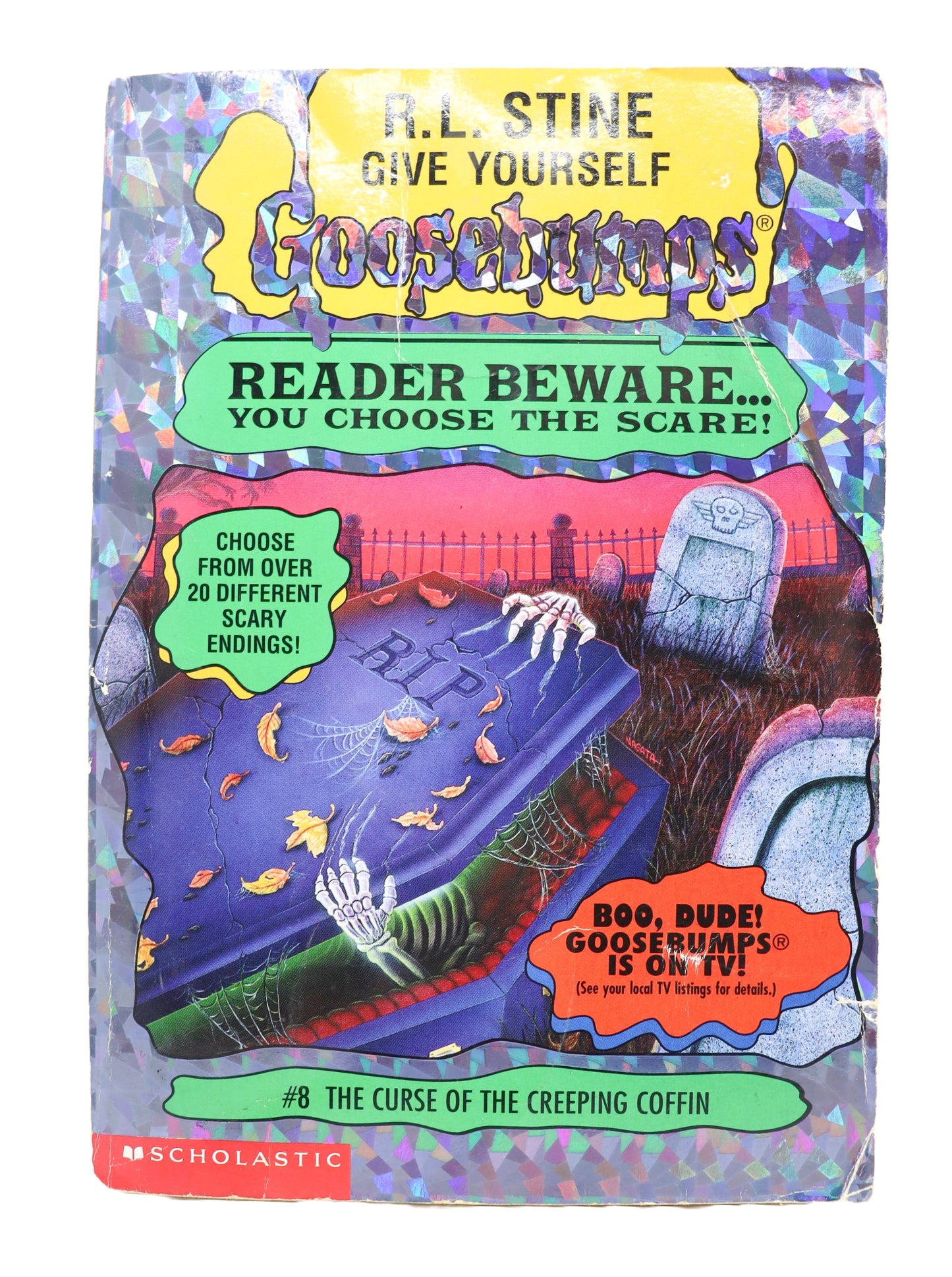 Goosebumps Reader Beware... You choose the scare! #8 The curse of the creeping coffin book