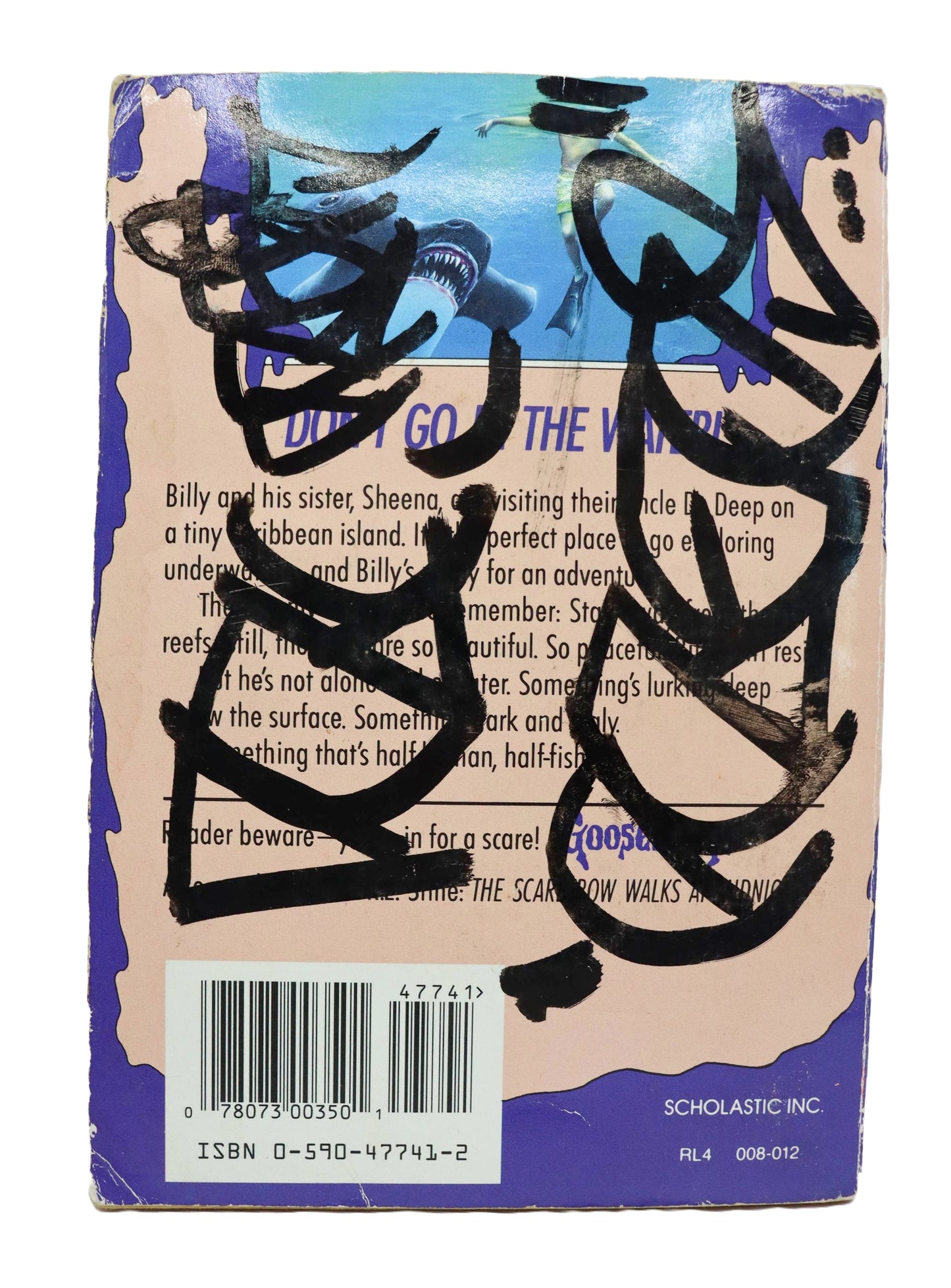 Goosebumps Deep Trouble Book