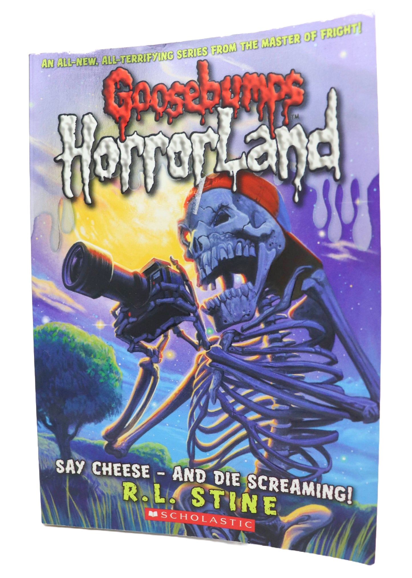 Goosebumps Horrorland Say cheese - and die screaming! Book