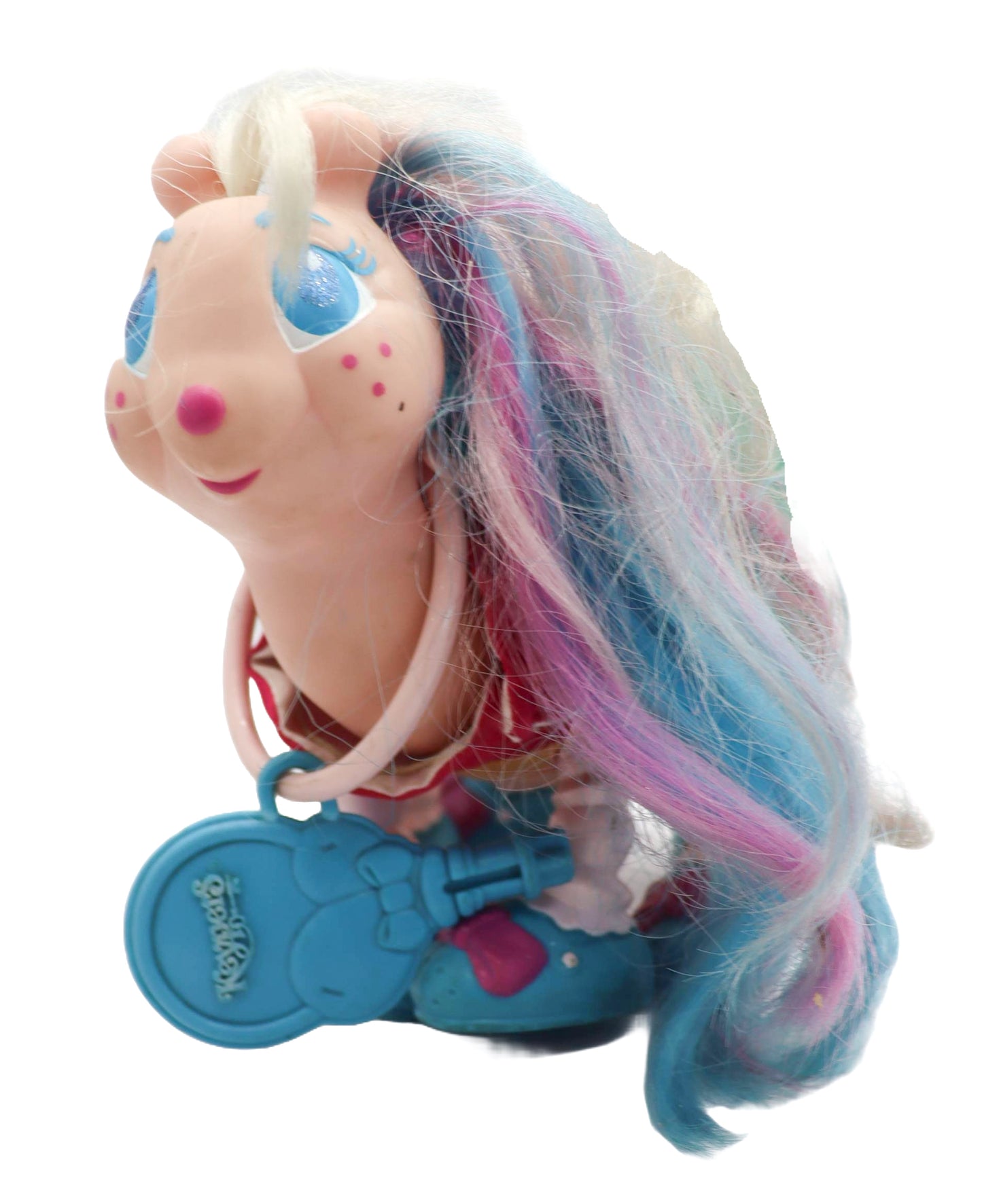 1980s Keypers Tango and pet with key Blue & Pink variant